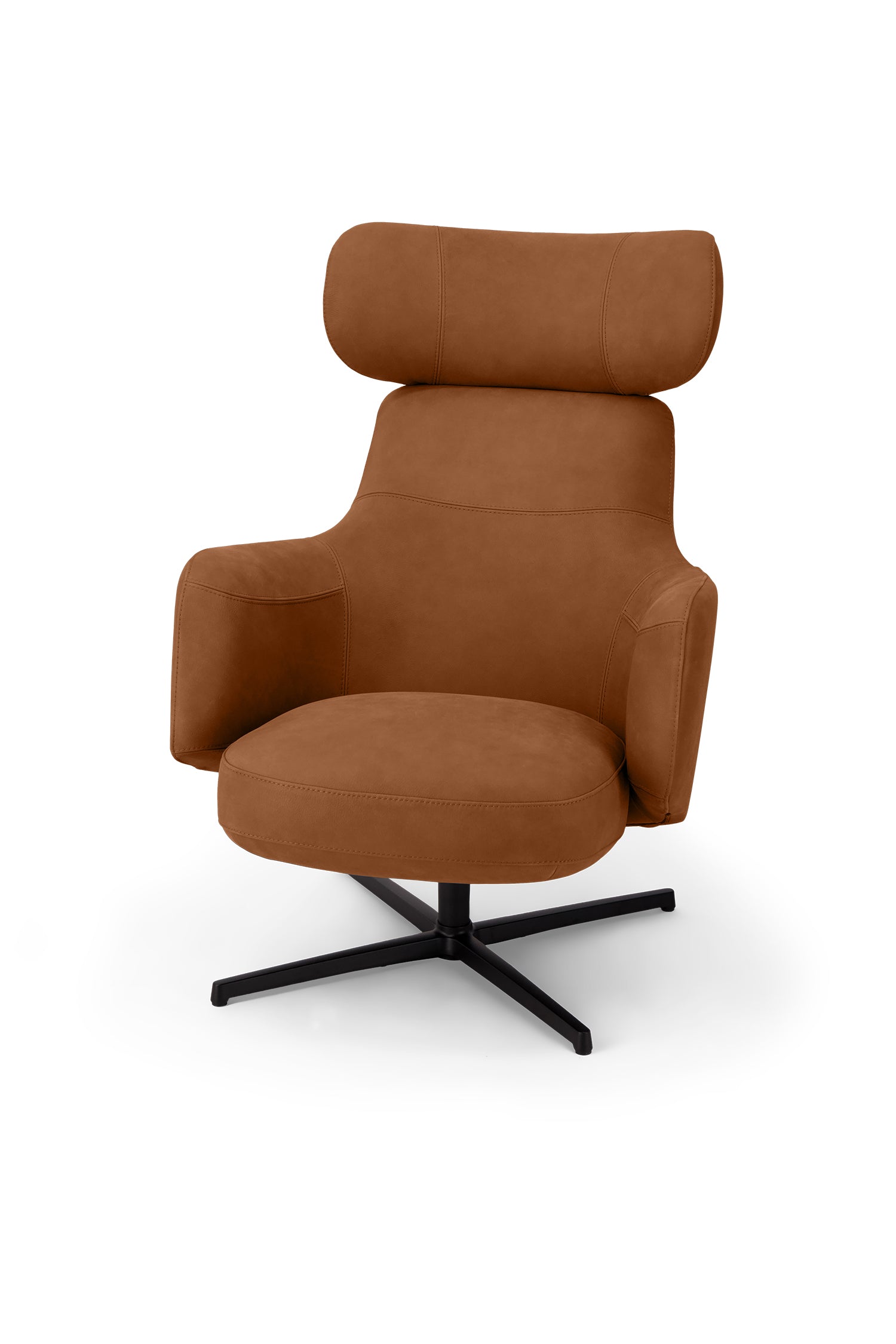 Ditre Cuper Swivel Armchair & Footstool