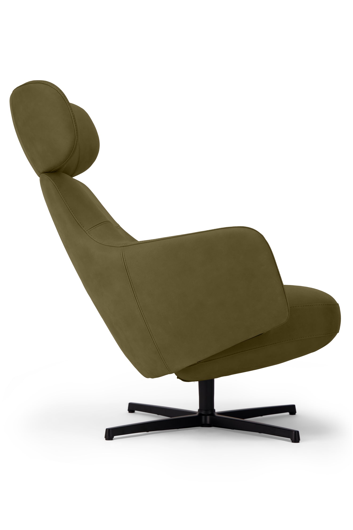 Ditre Cuper Swivel Armchair & Footstool