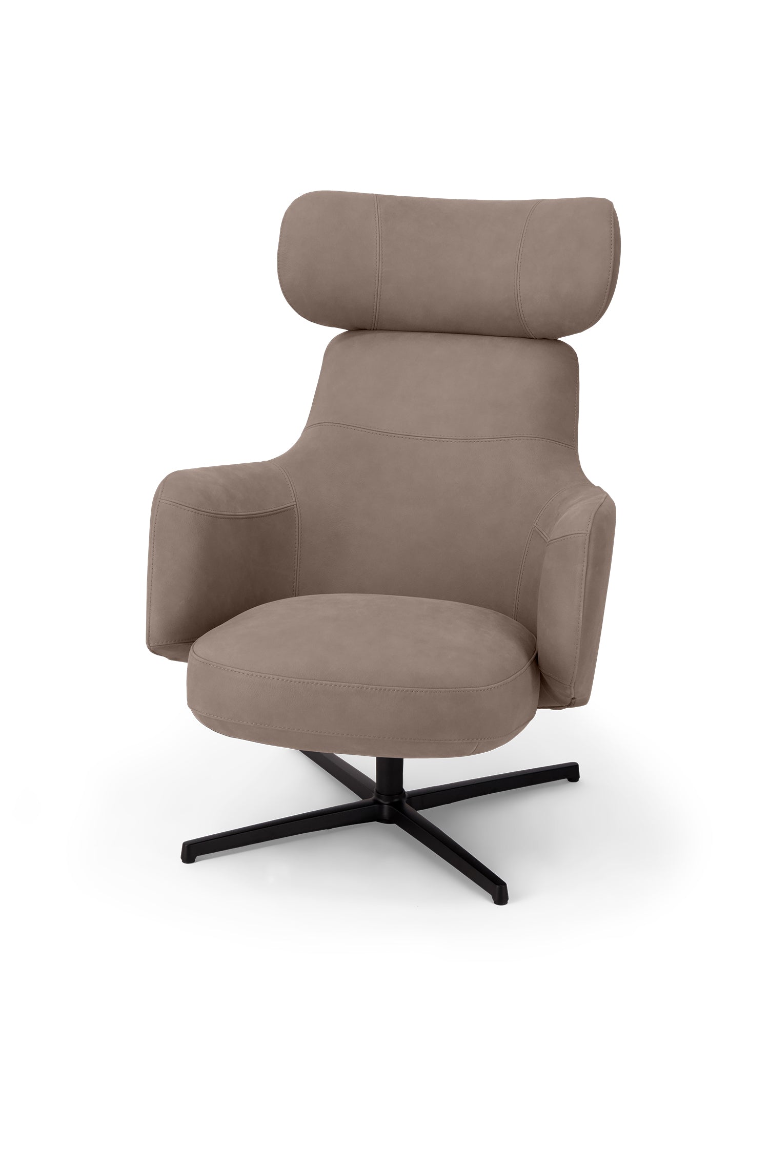 Ditre Cuper Swivel Armchair & Footstool