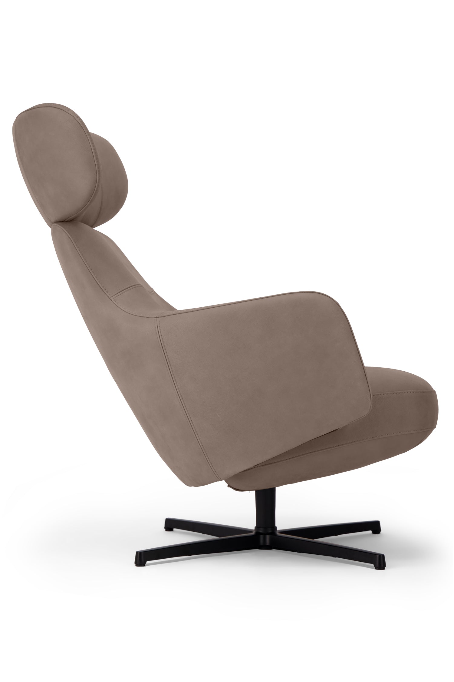 Ditre Cuper Swivel Armchair & Footstool