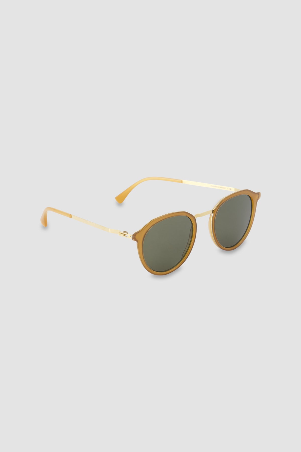 Mykita Brown Round-Frame Sunglasses