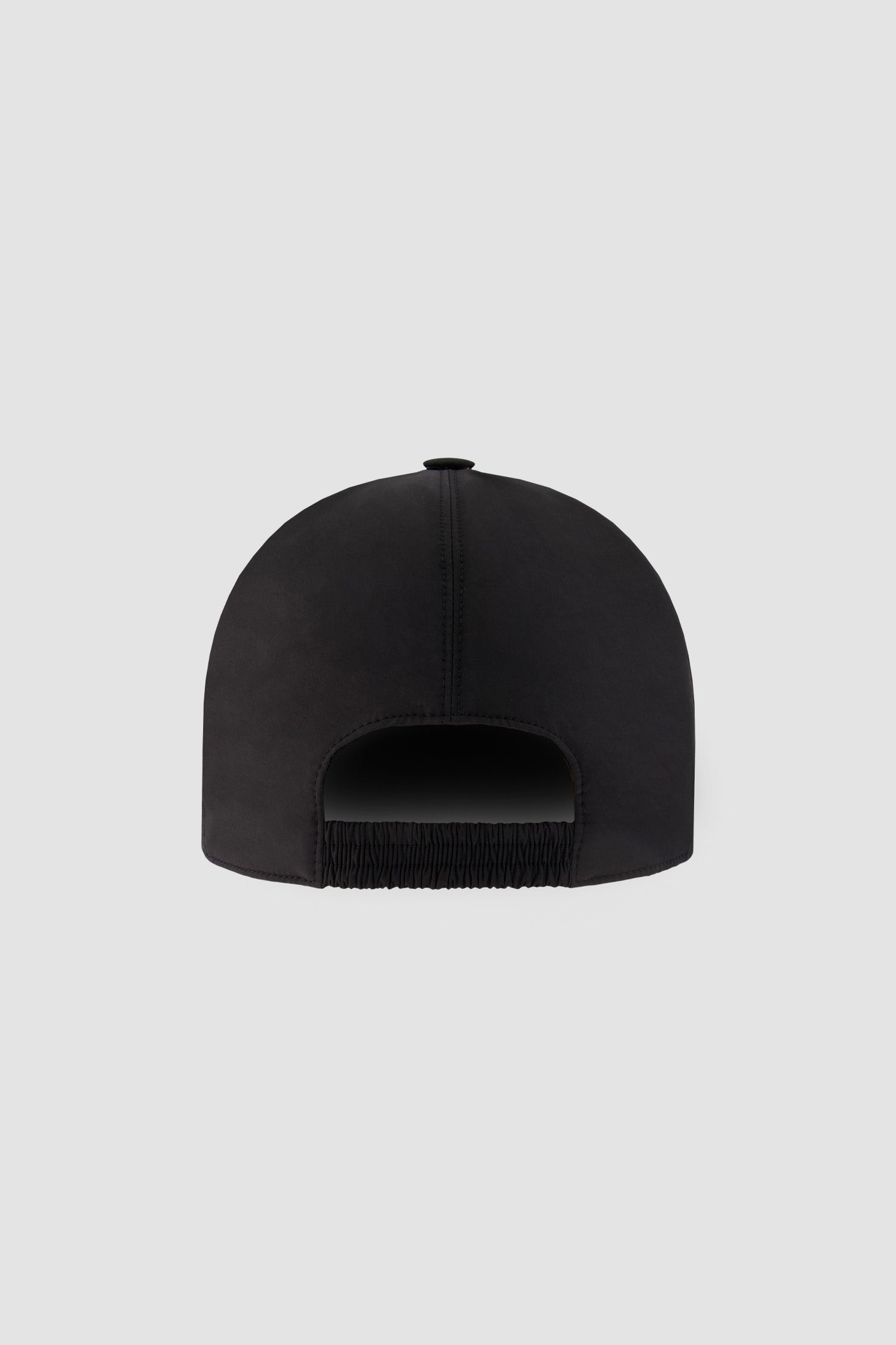 Kiton Black Baseball Cap