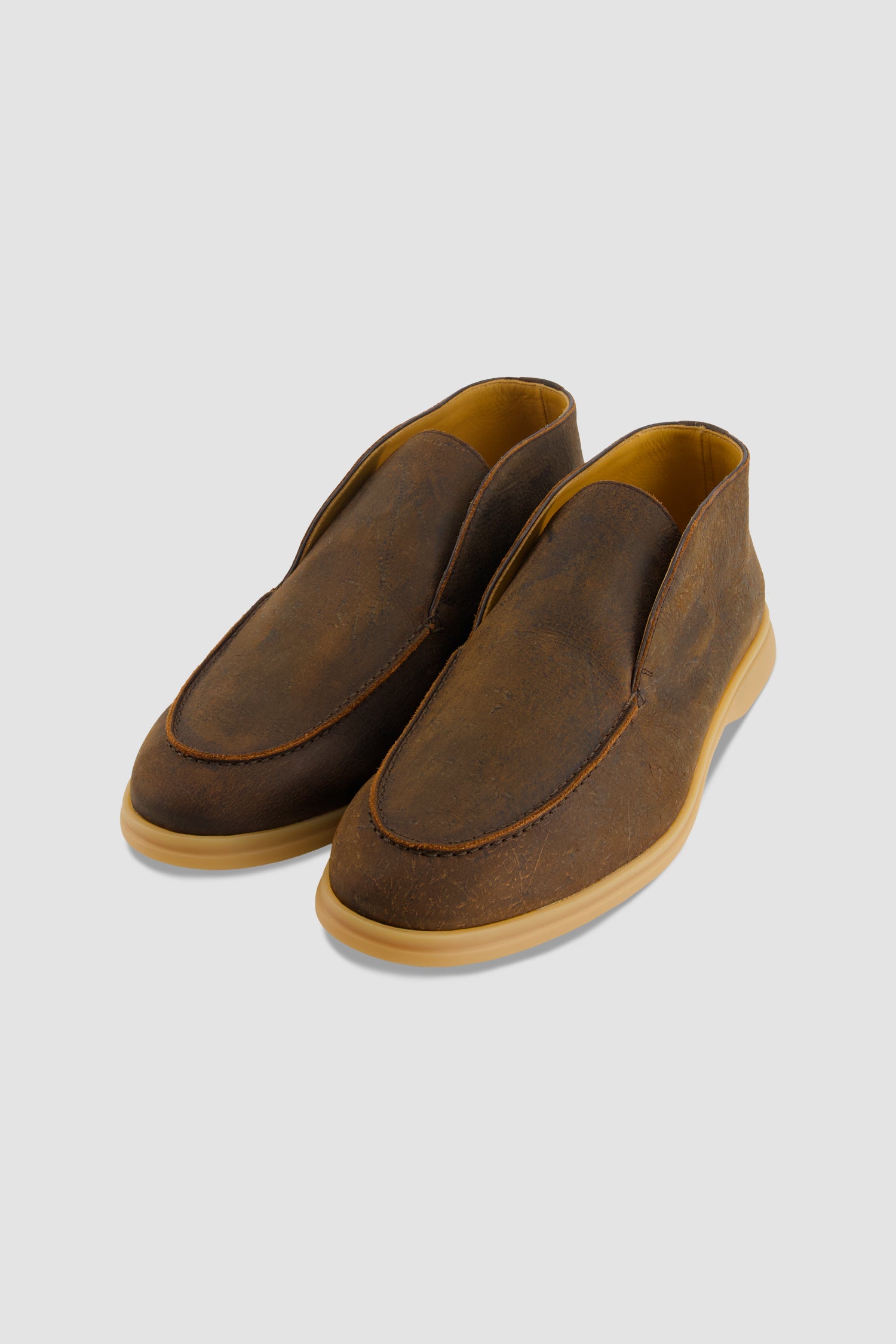 Stefano Bemer Brown Venetian Boots
