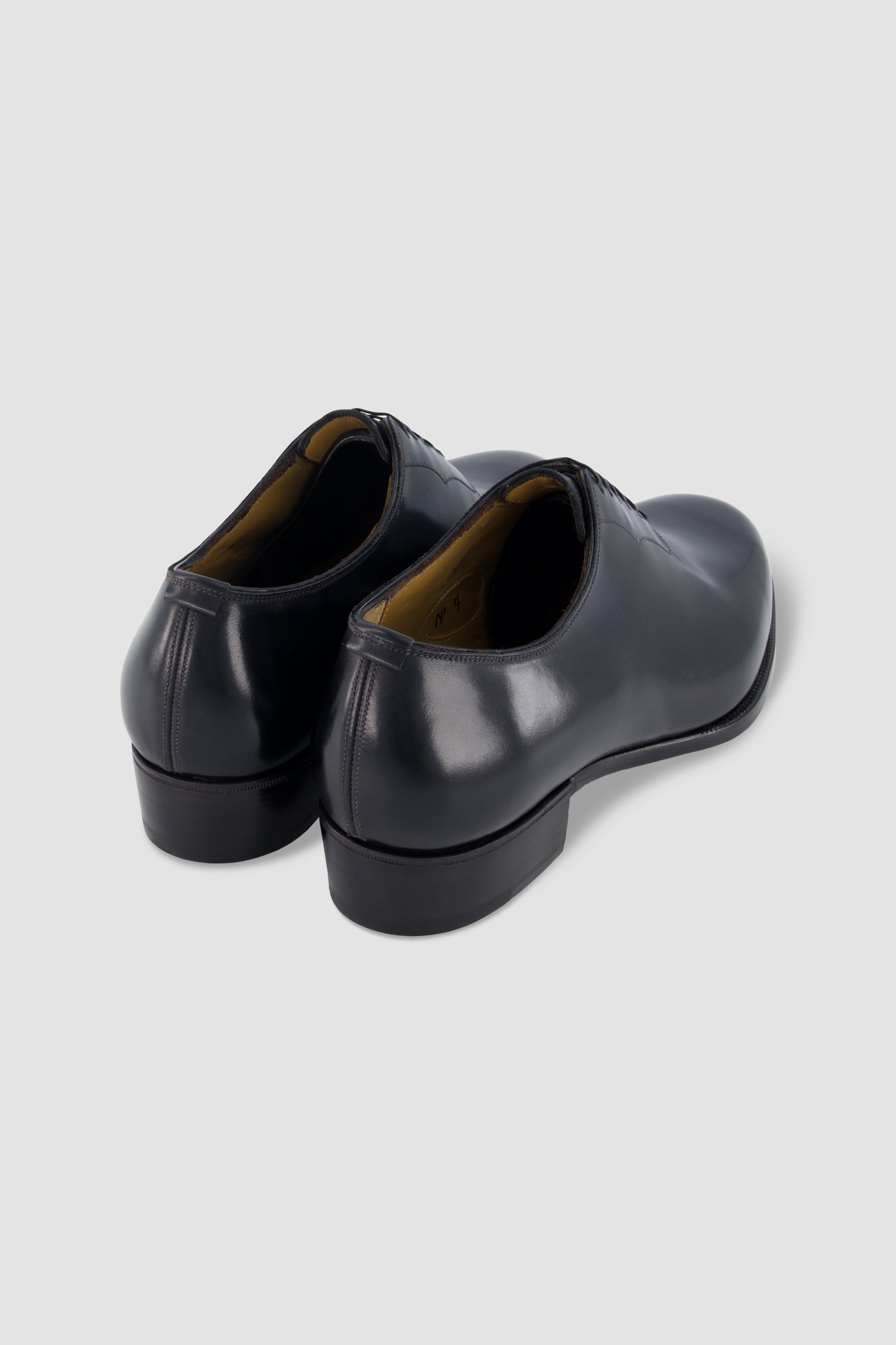 Antonio Meccariello Black Calf Leather Wholecut Oxford