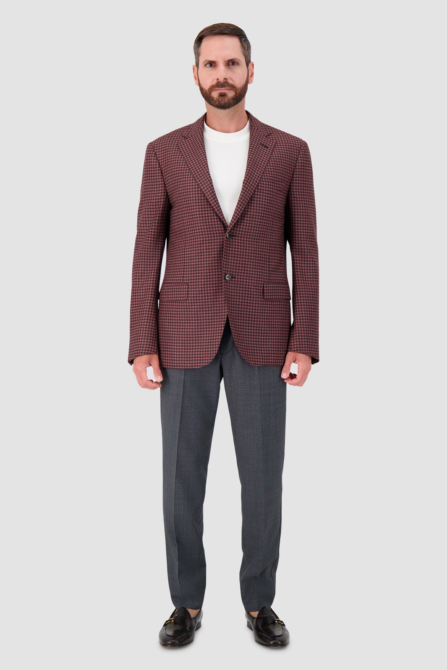 Blazer en laine pied-de-poule Corneliani