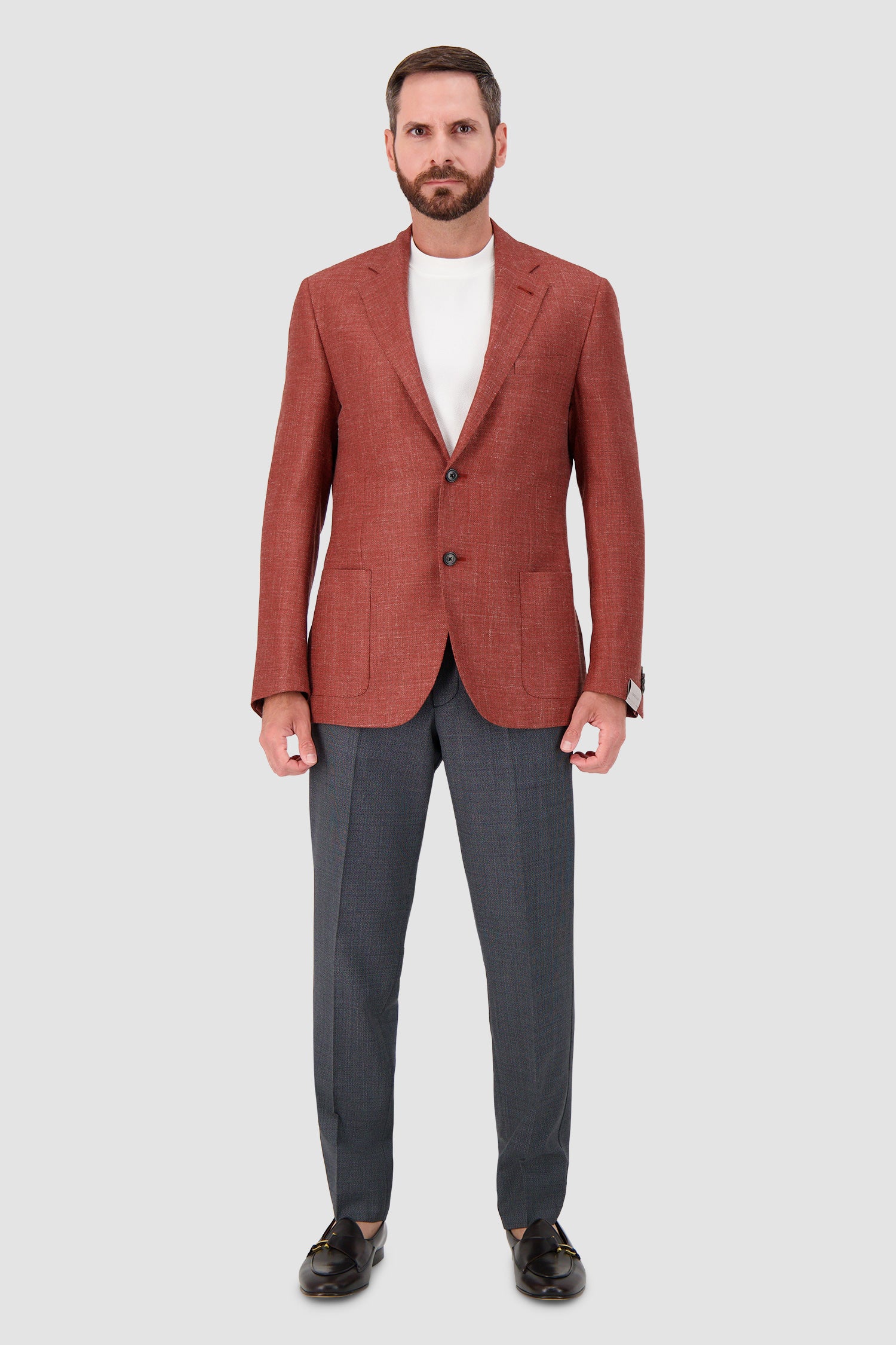 Blazer en laine Corneliani - Orange