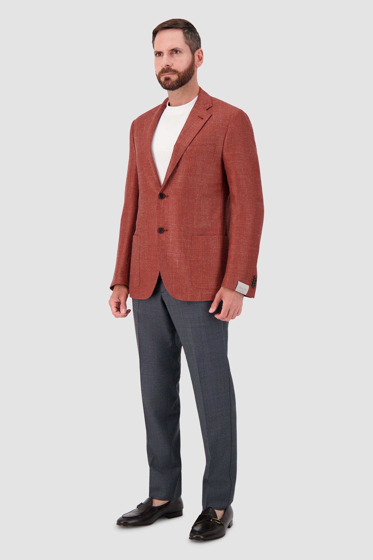 Blazer en laine Corneliani - Orange