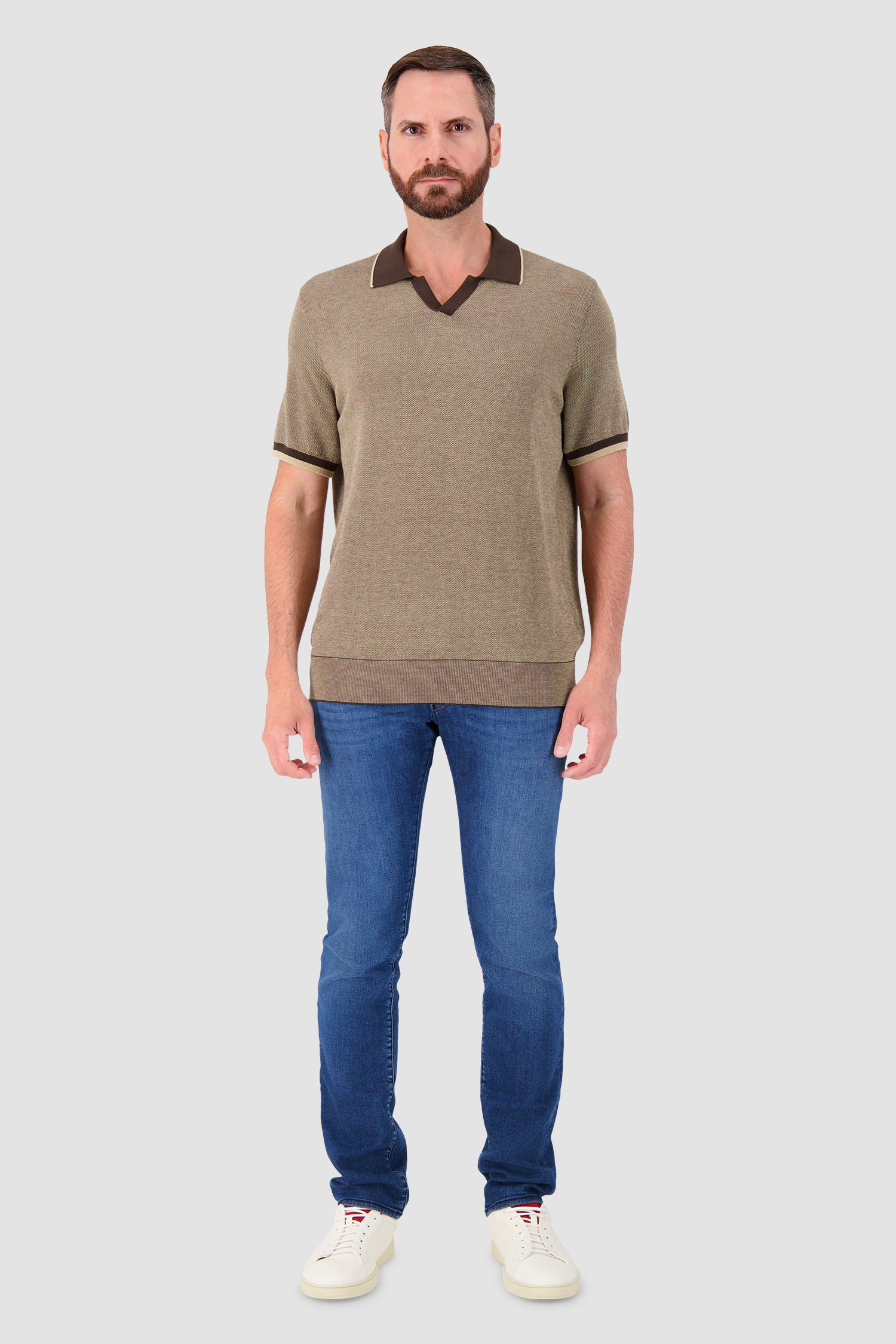 Corneliani Brown Polo