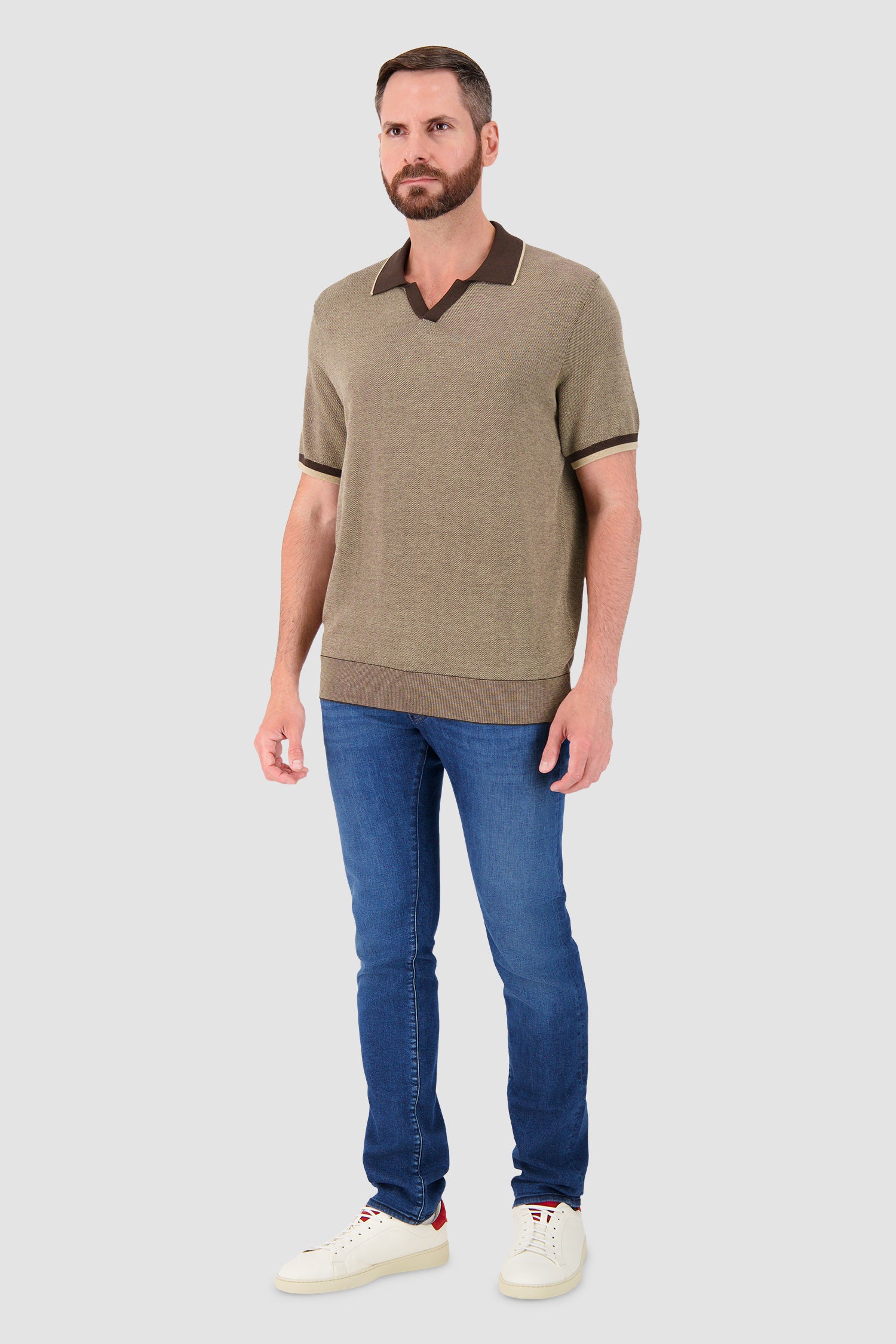 Corneliani Brown Polo