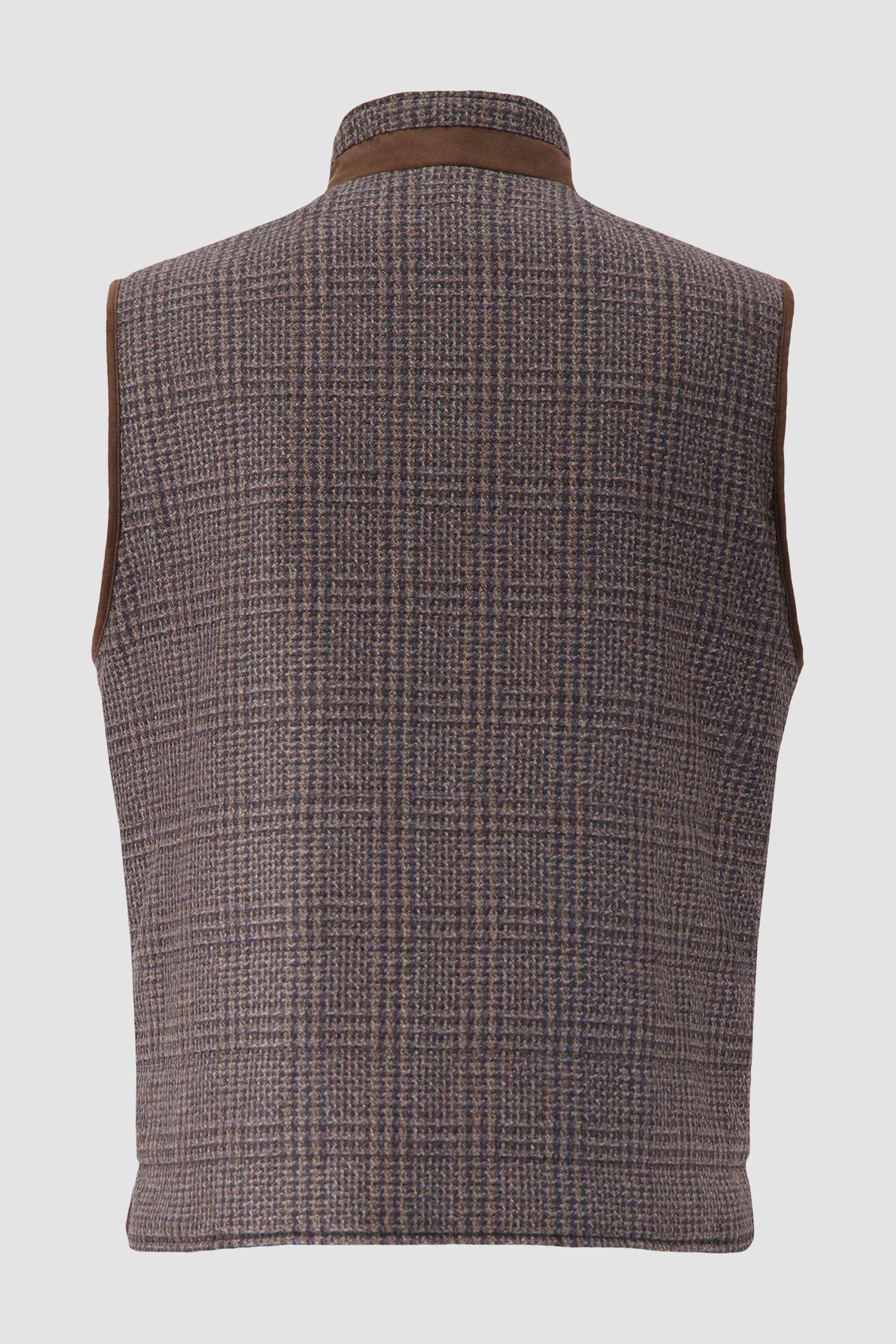 Corneliani Brown Glen Check Vest