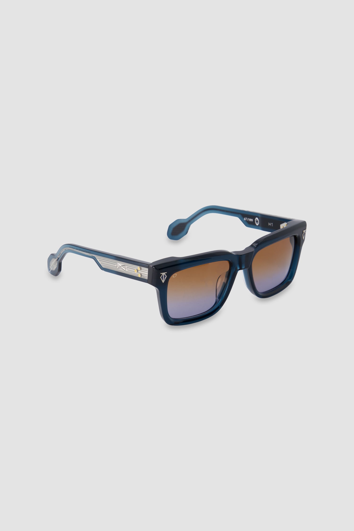 T Henri Deep Blue Mulliner Sunglasses