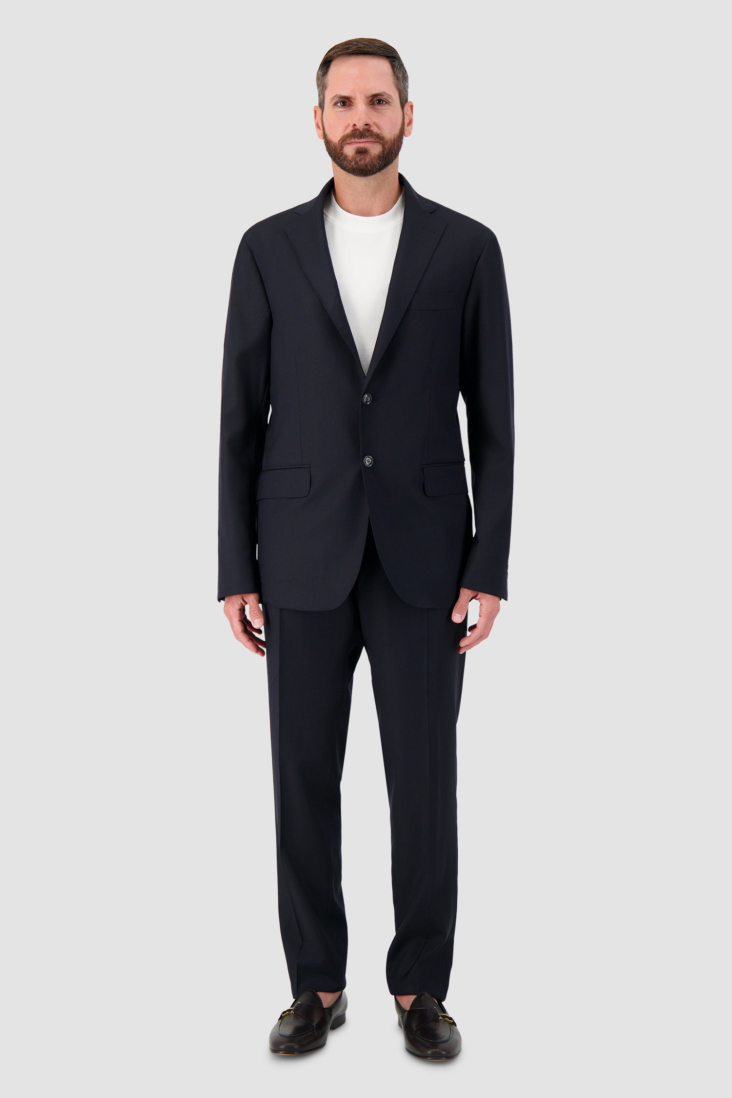 Barba Napoli Dark Navy Long Suit