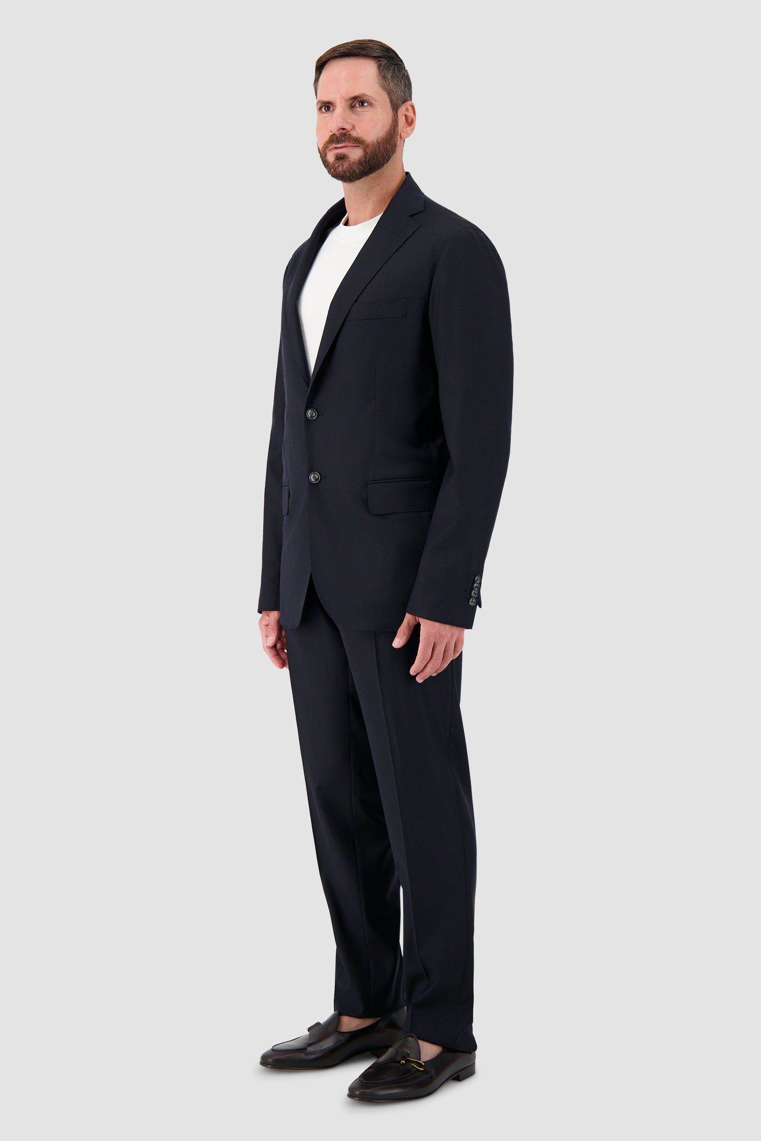 Barba Napoli Dark Navy Long Suit