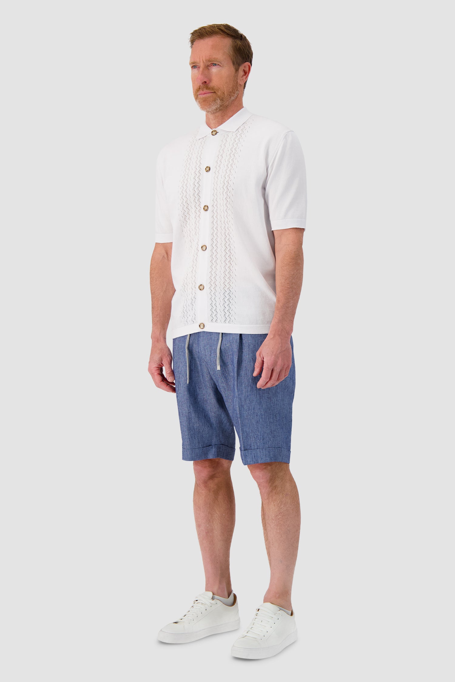 Barba Napoli Blue Bermuda Short
