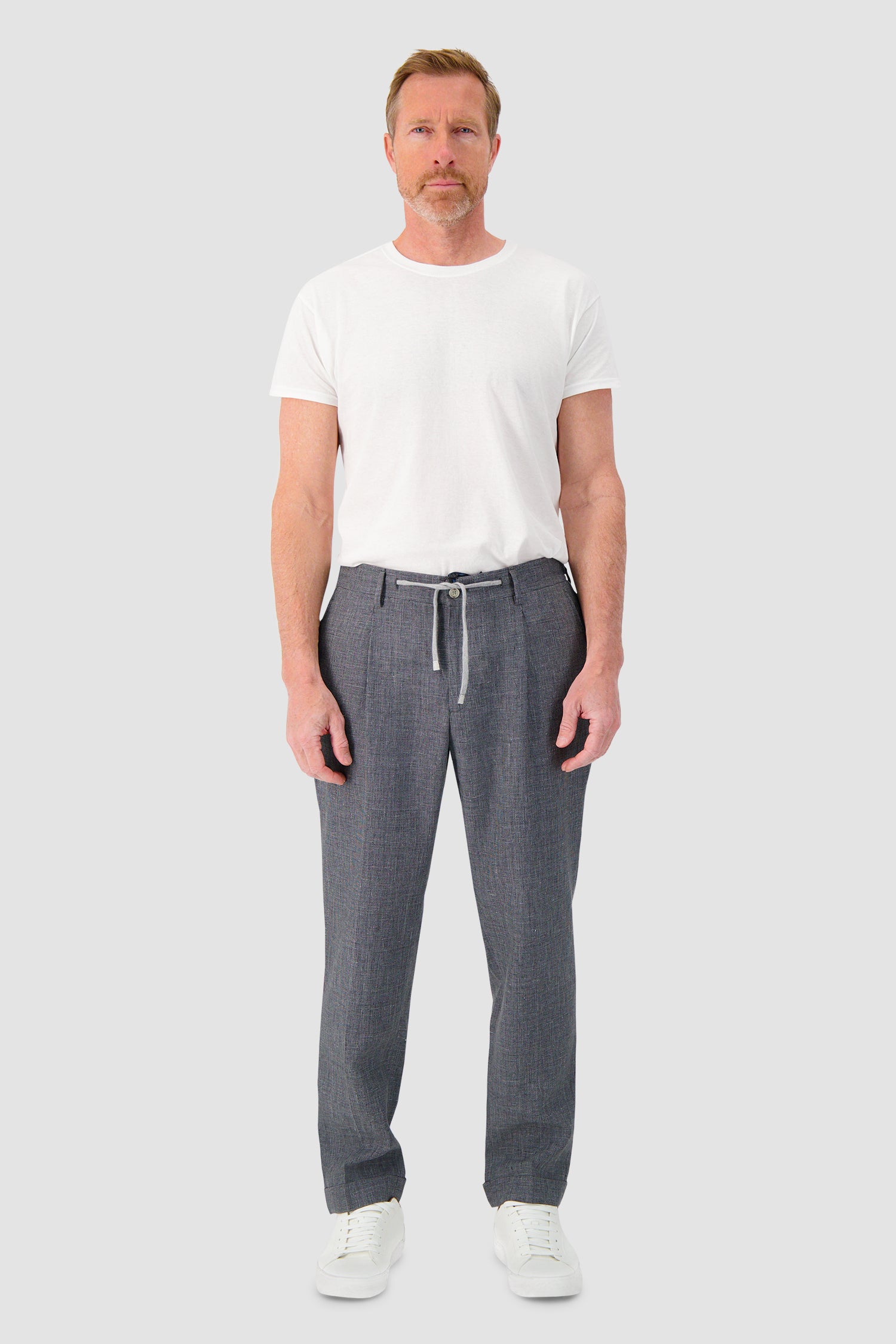 Barba Napoli Grey Roma Trousers