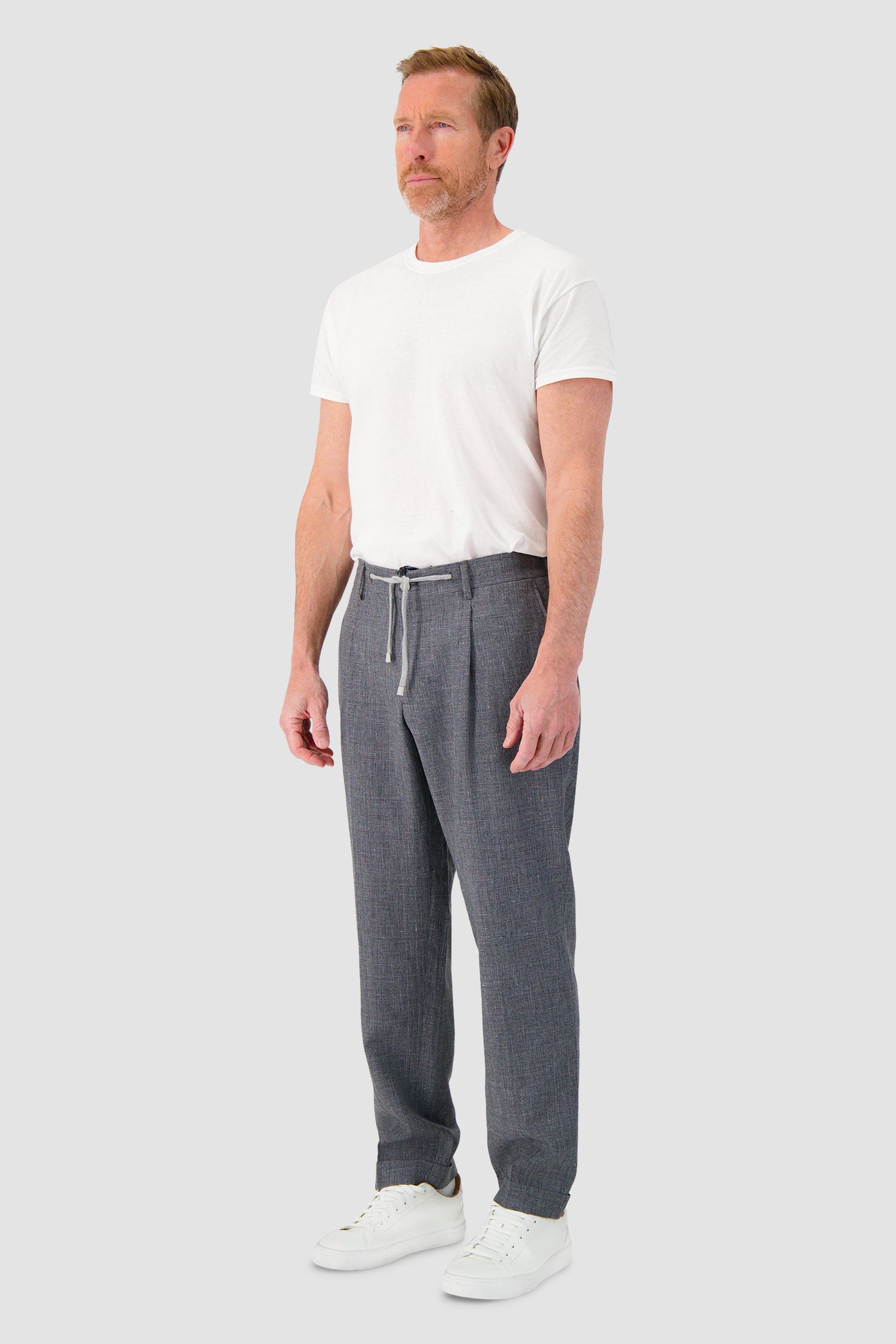 Barba Napoli Grey Roma Trousers