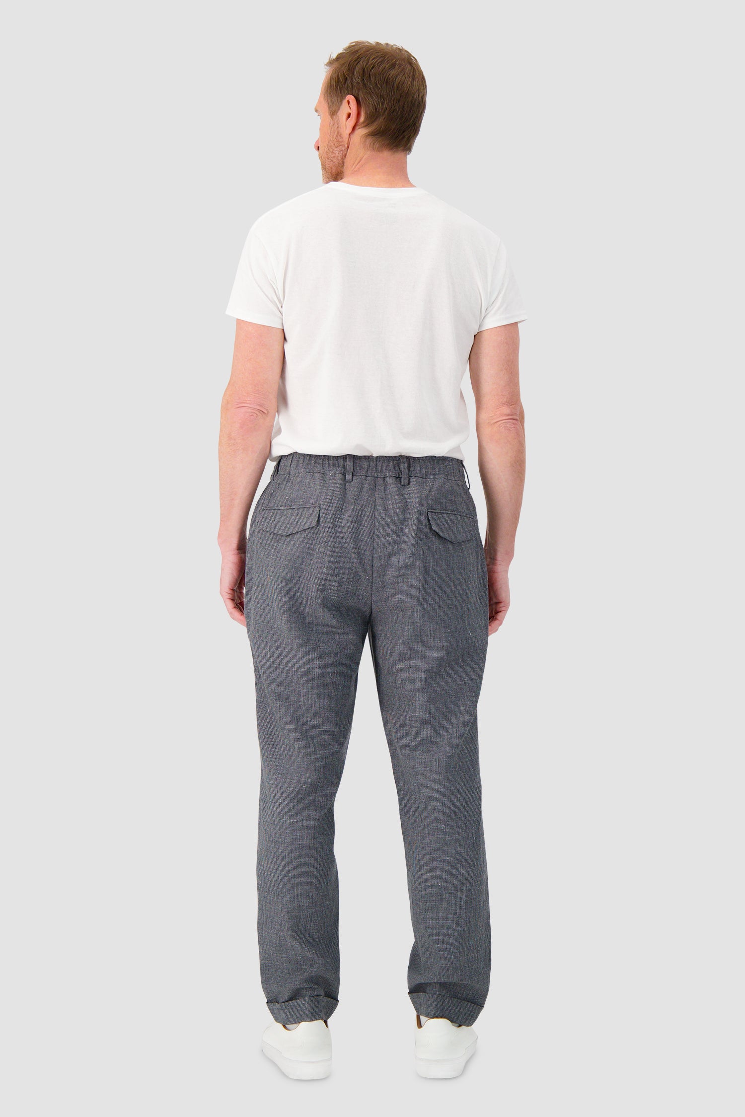 Barba Napoli Grey Roma Trousers