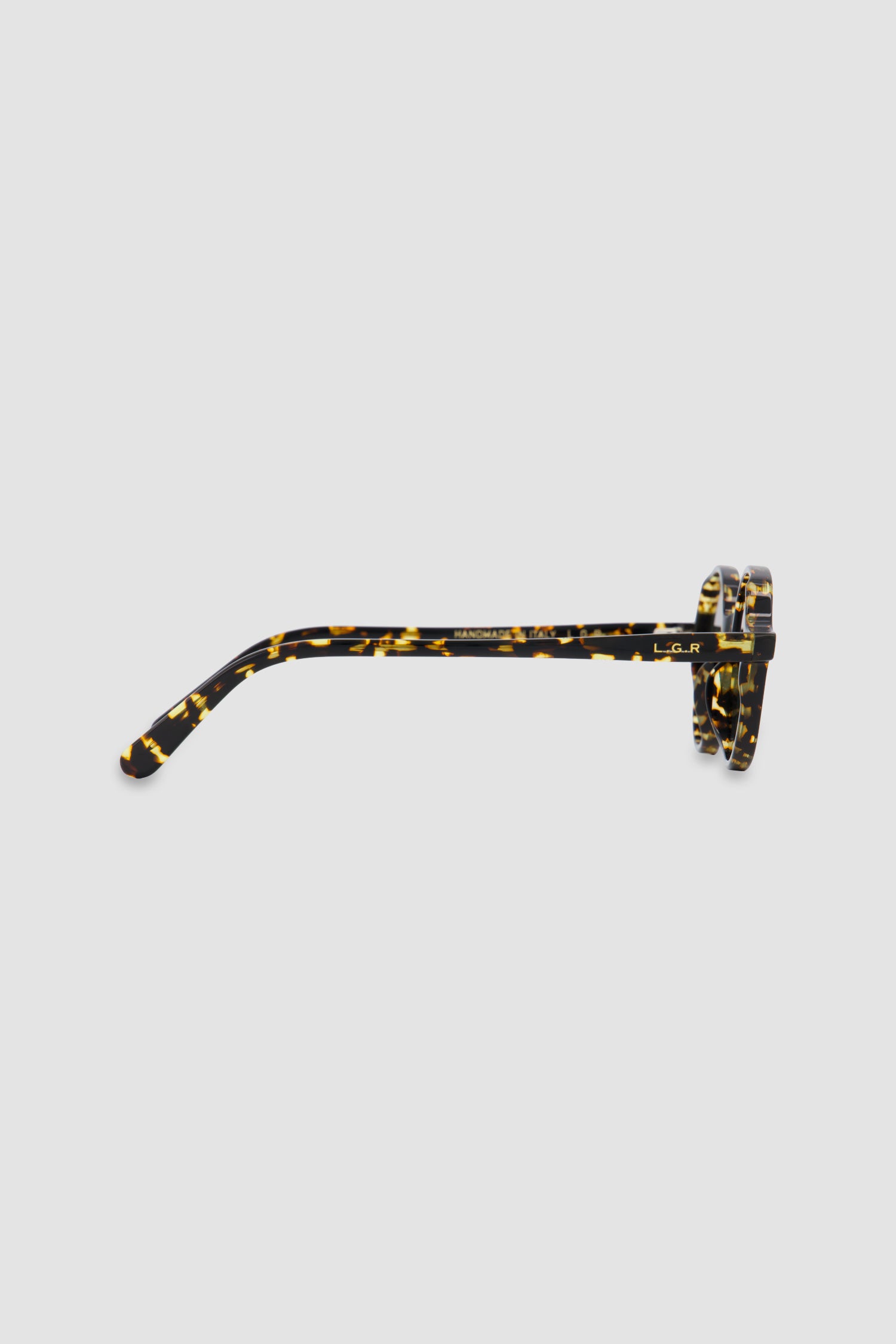 L.G.R Havana Scuro/Flat Green 48' Reunion Sunglasses