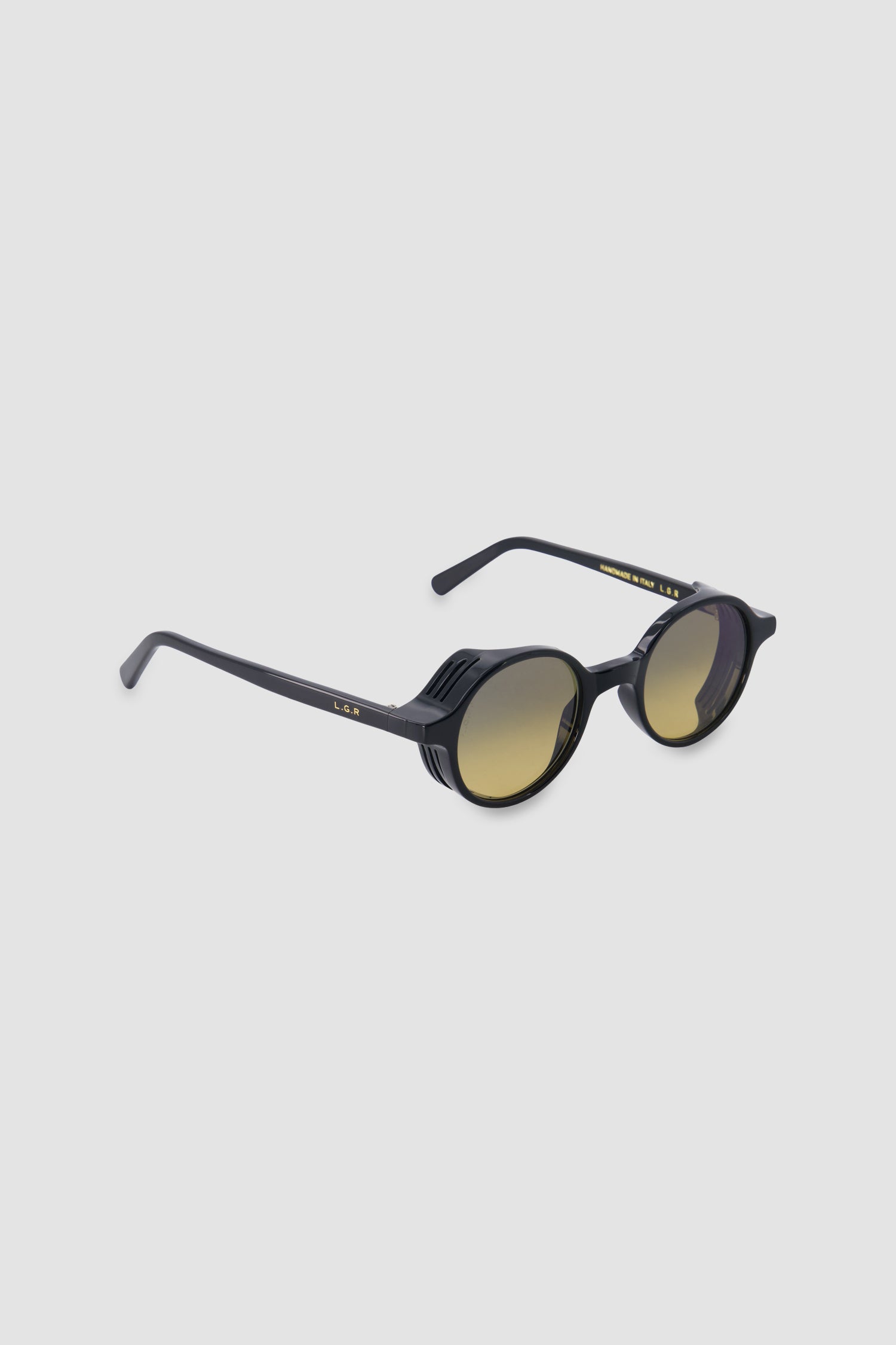 Lunettes de soleil Fez Bold 49 de L.G.R noir/jaune dégradé photochromique