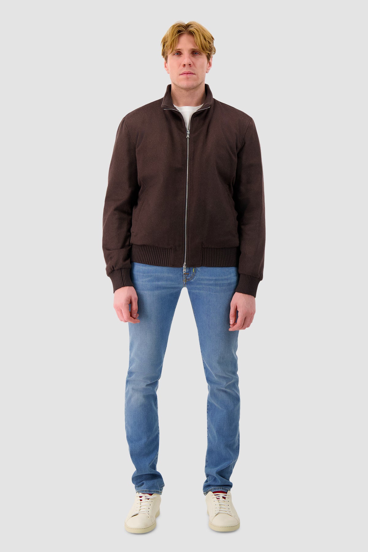 Barba Napoli Brown Cashmere Sport Jacket