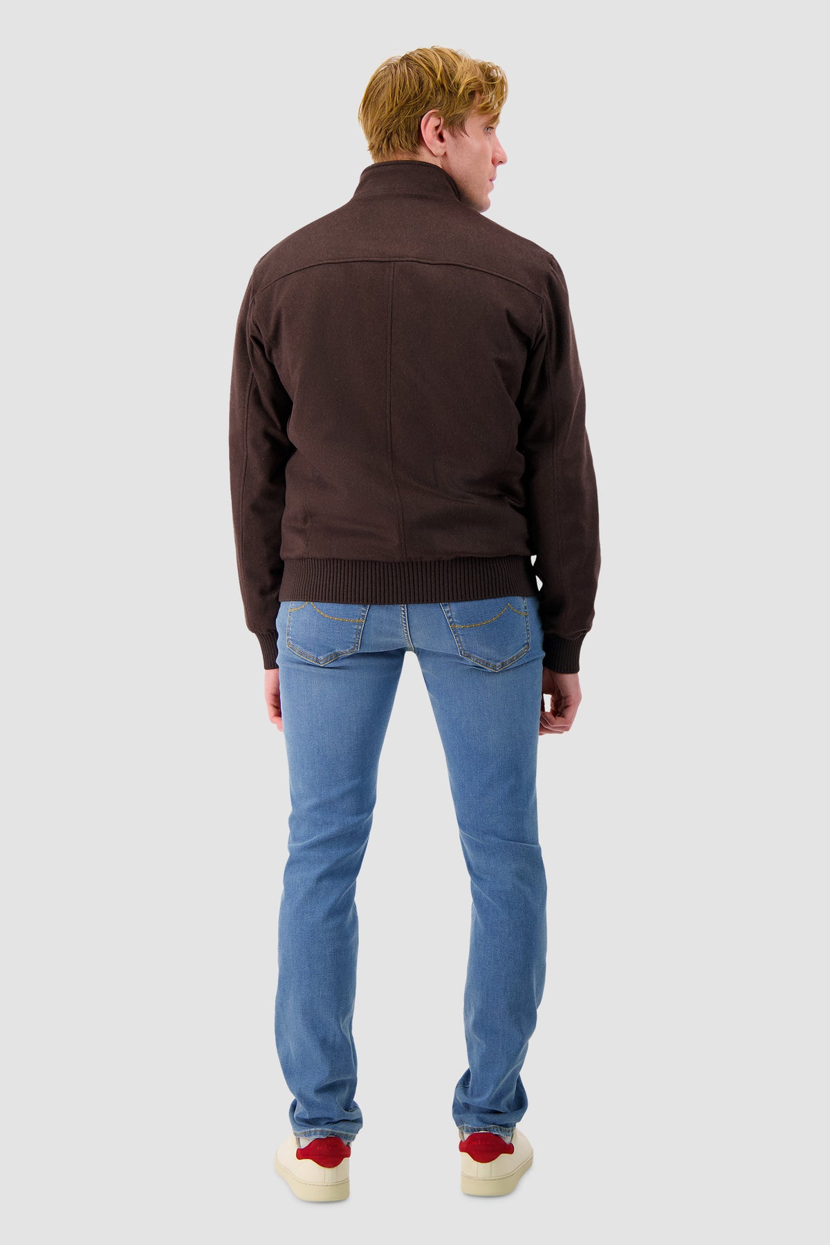 Barba Napoli Brown Cashmere Sport Jacket