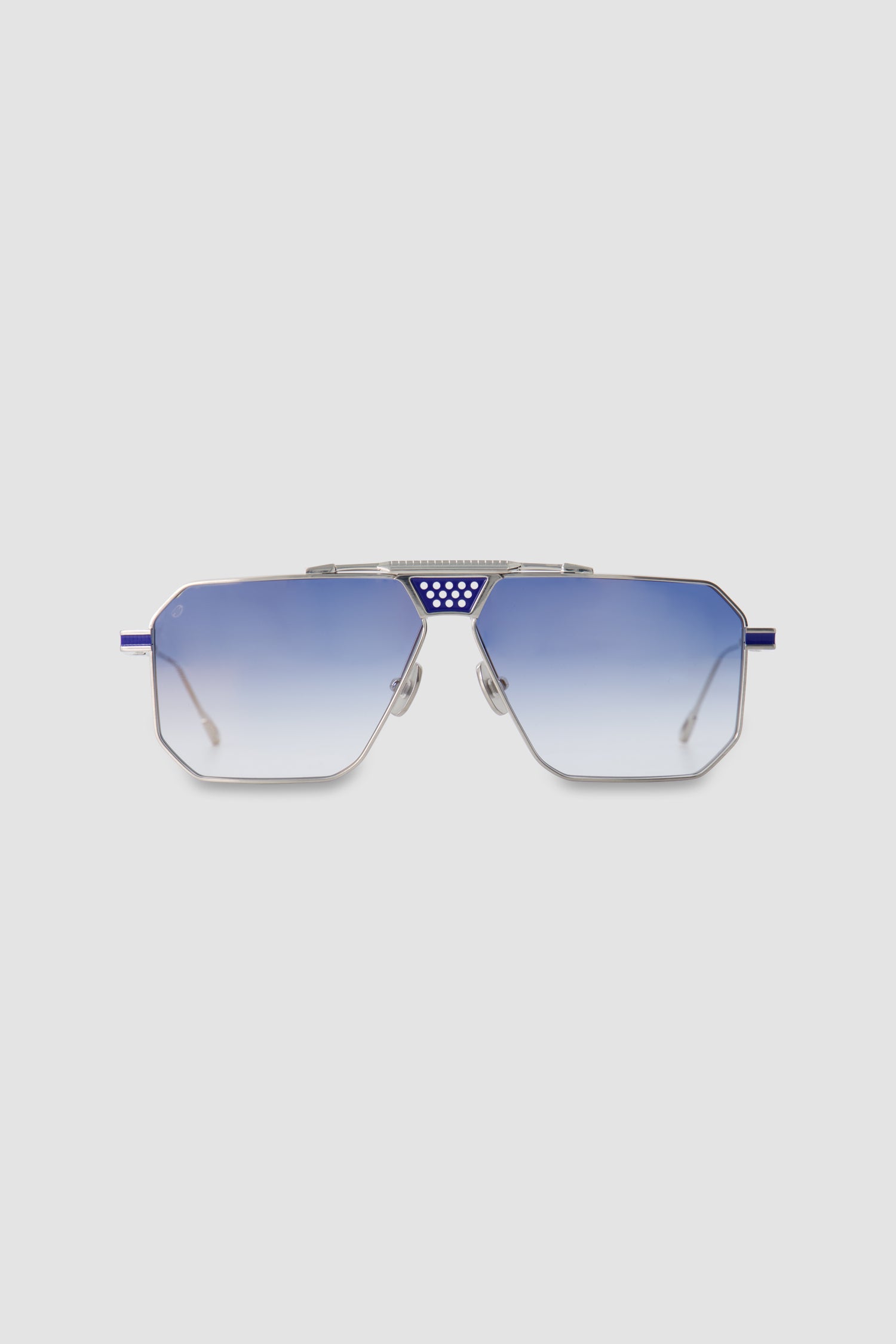 T Henri Silver/Blue Berlinette Sunglasses