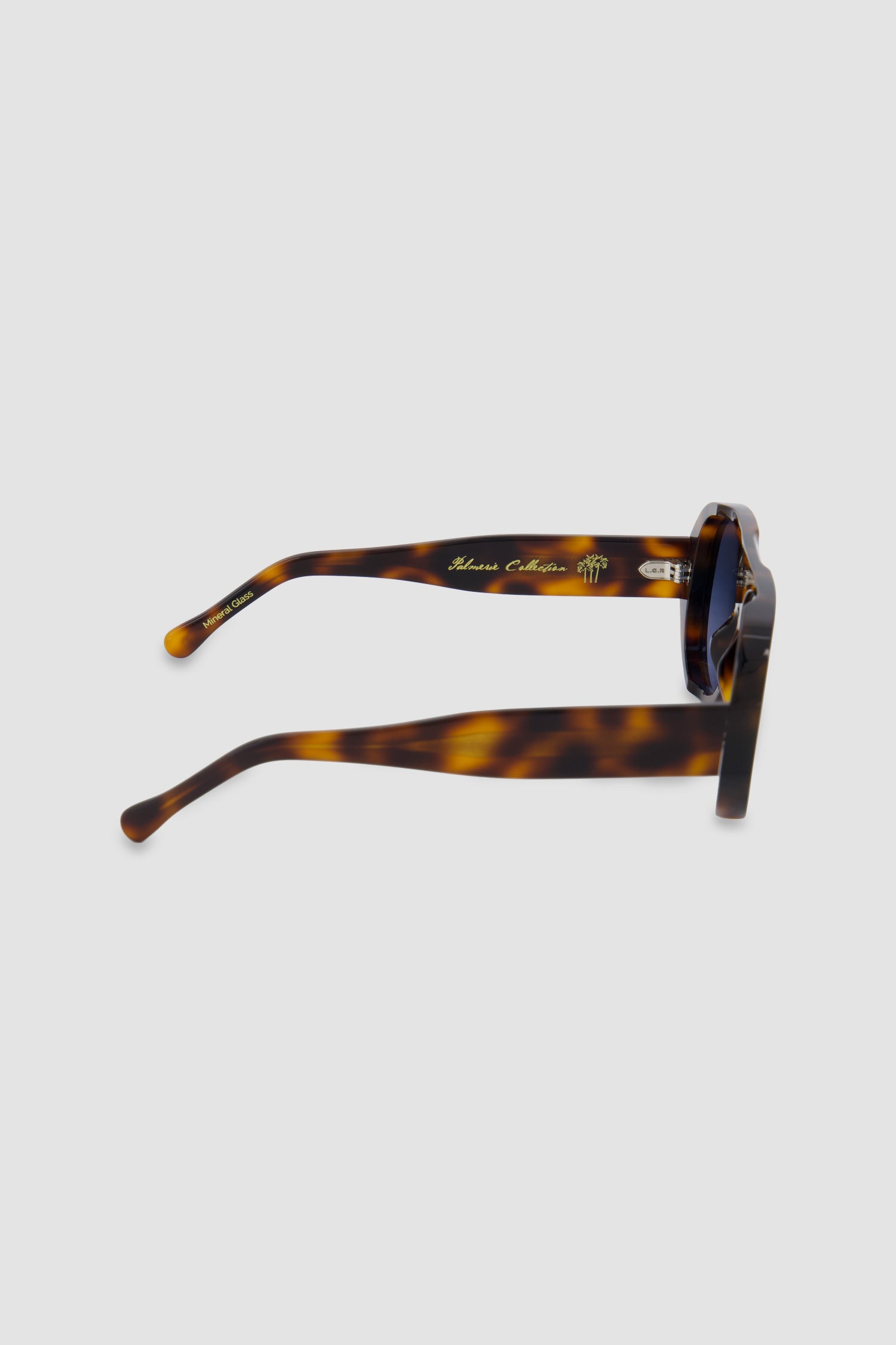 L.G.R Havana Maculato/Blue Gradient 58' Sand Sunglasses