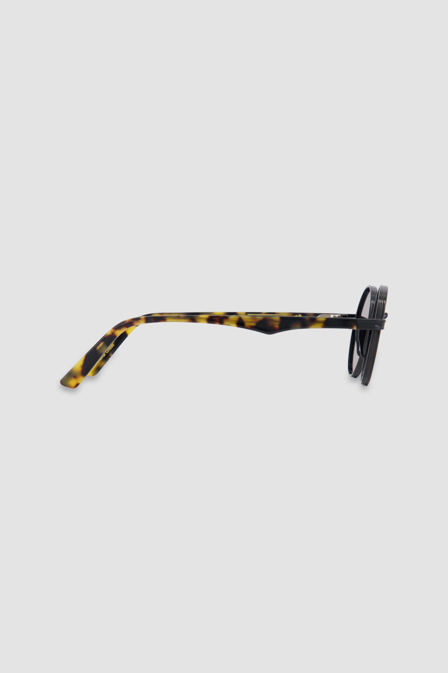 L.G.R Black/Havana Tartarugato/Flat Grey 48' Zelalem Sunglasses