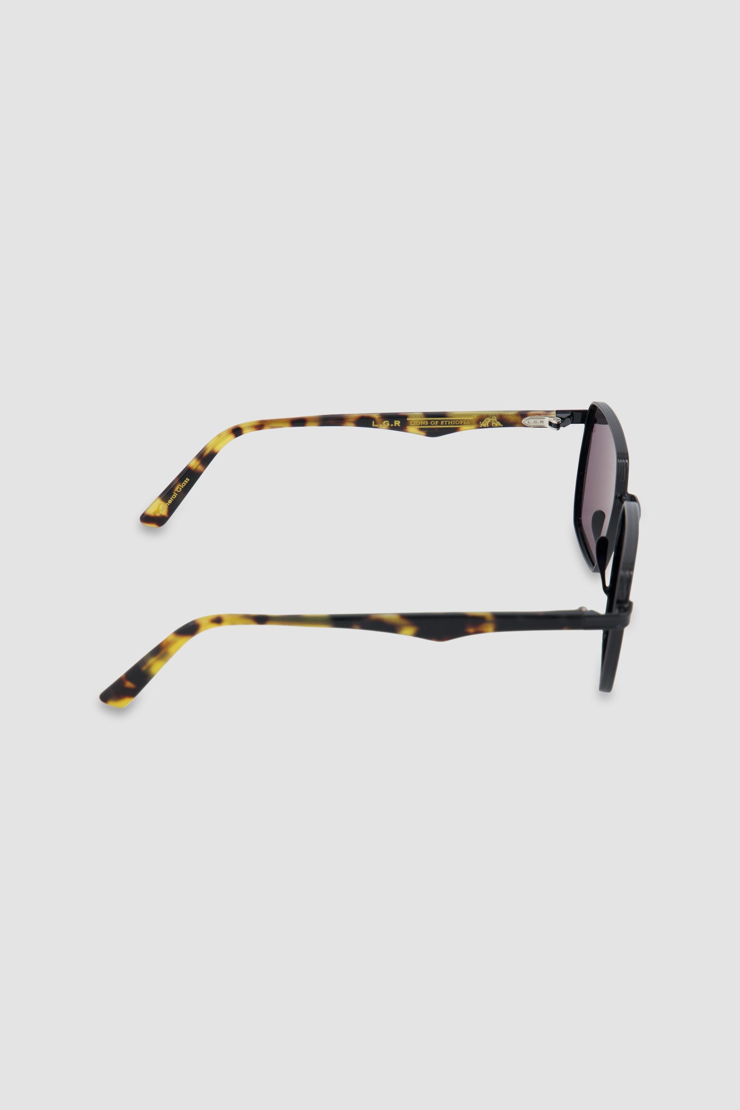 L.G.R Havana Tartarugato/Grey 54' Lack Sunglasses