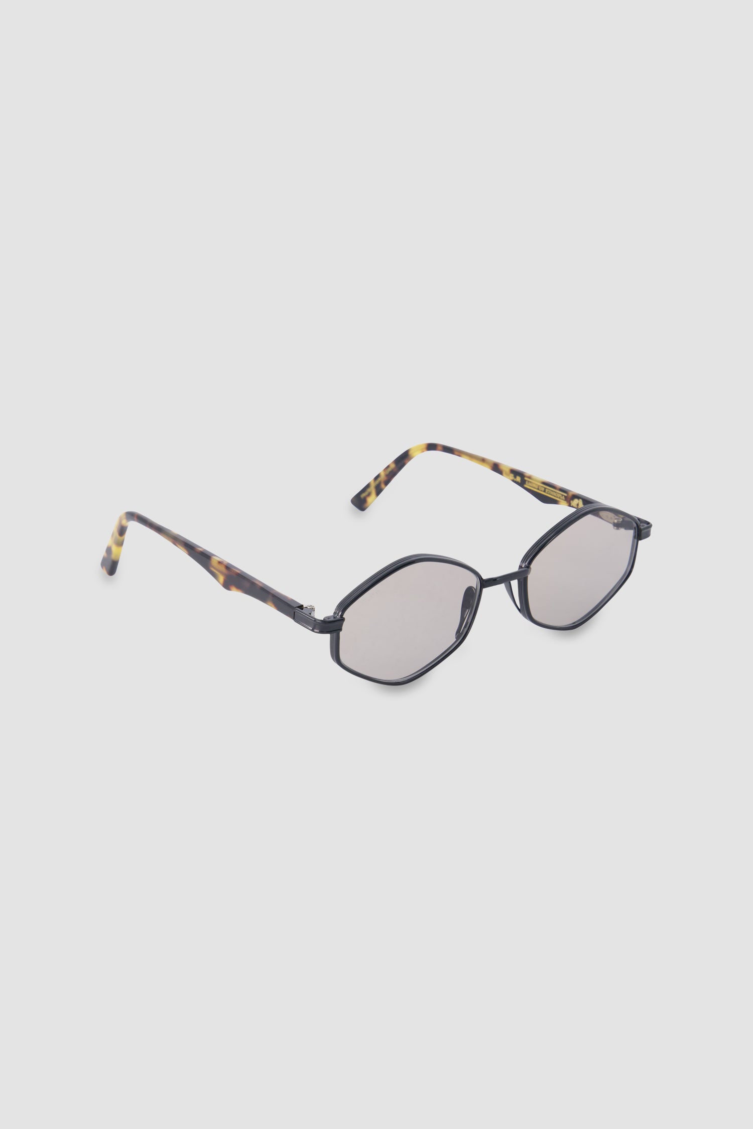 Lunettes de soleil L.G.R Gold Mat Havana Maculato/Vert plat Axum 50