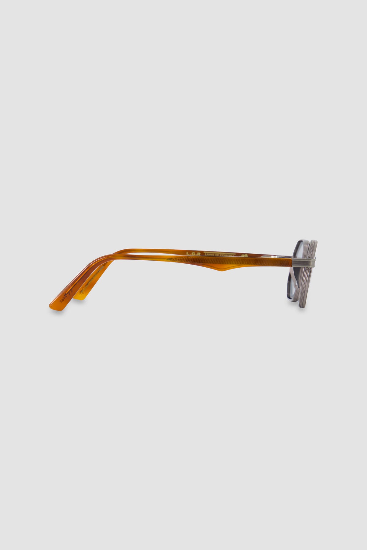 L.G.R Silver/Blue Antiqued Havana Sunglasses