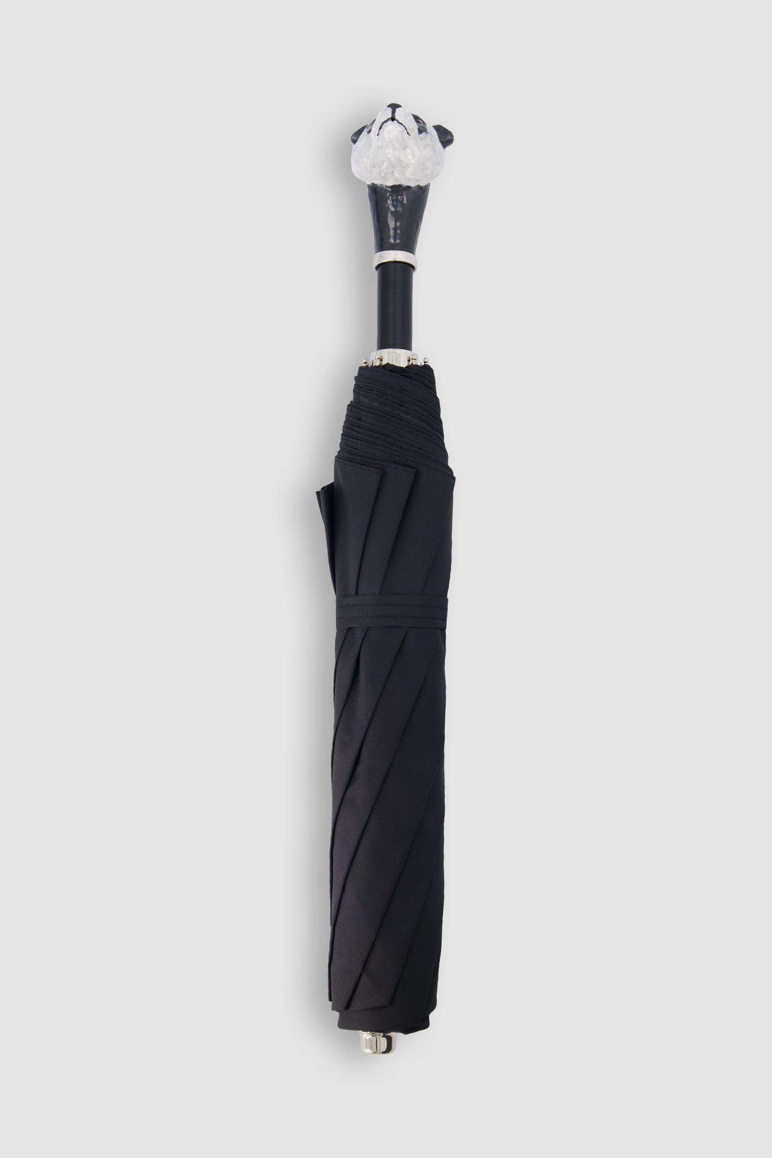 Pasotti Black Panda Umbrella Compact