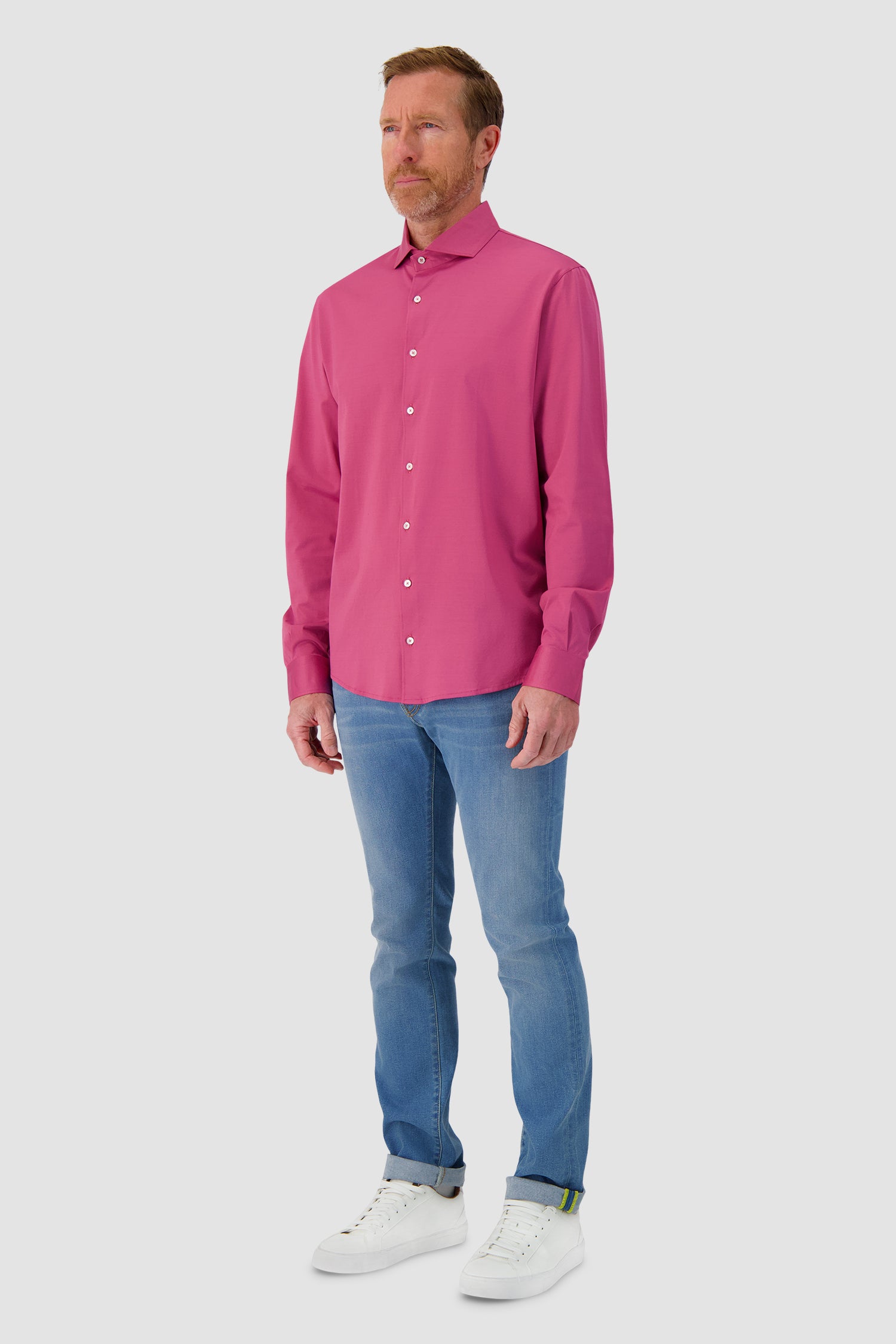 Barba Napoli Pink Shirt