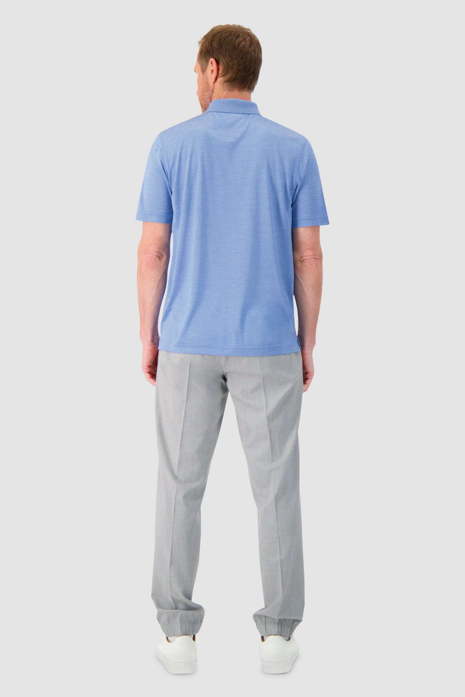 Barba Napoli Tennis Blue Polo