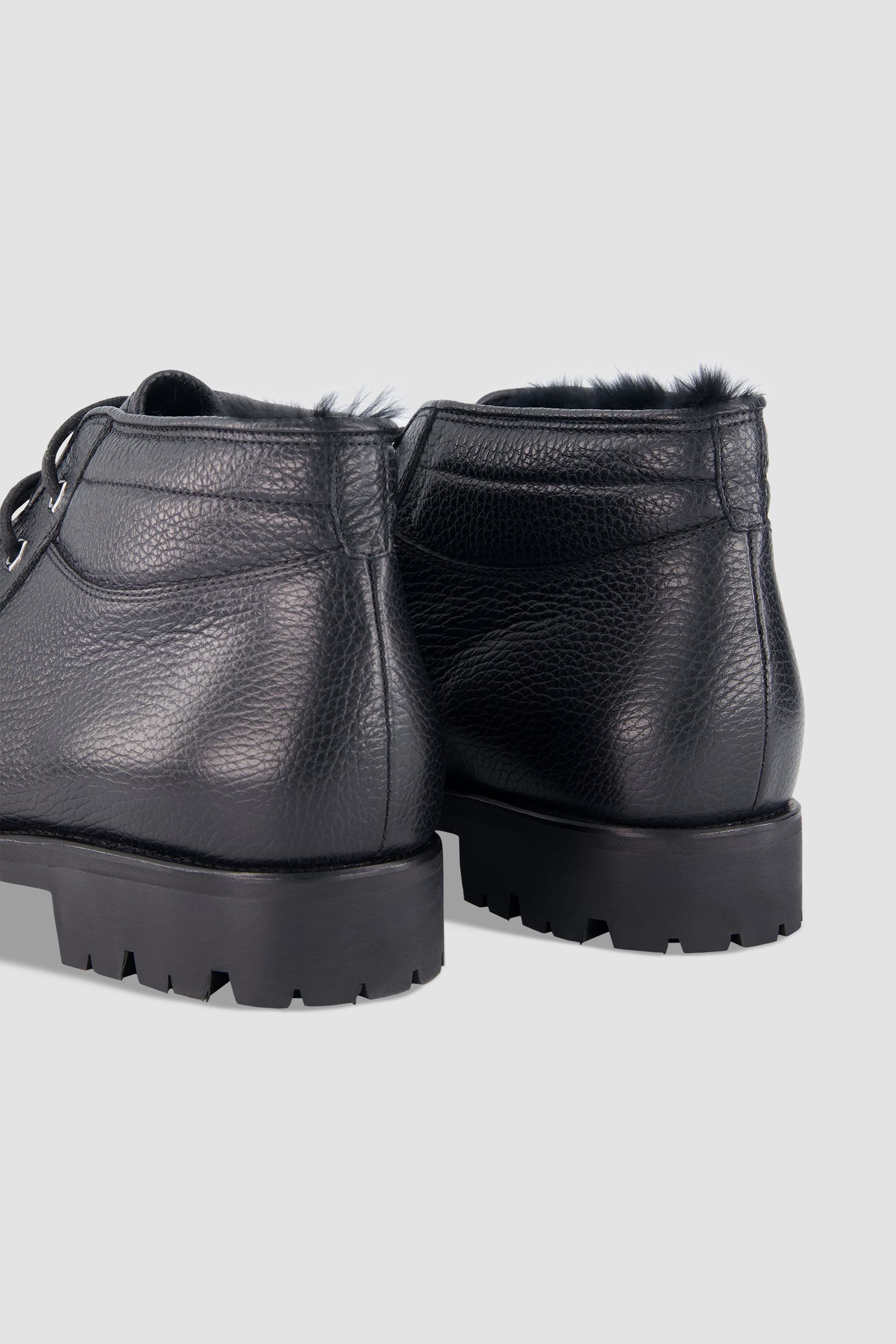 Artioli Black Lace-up Sport Loafers