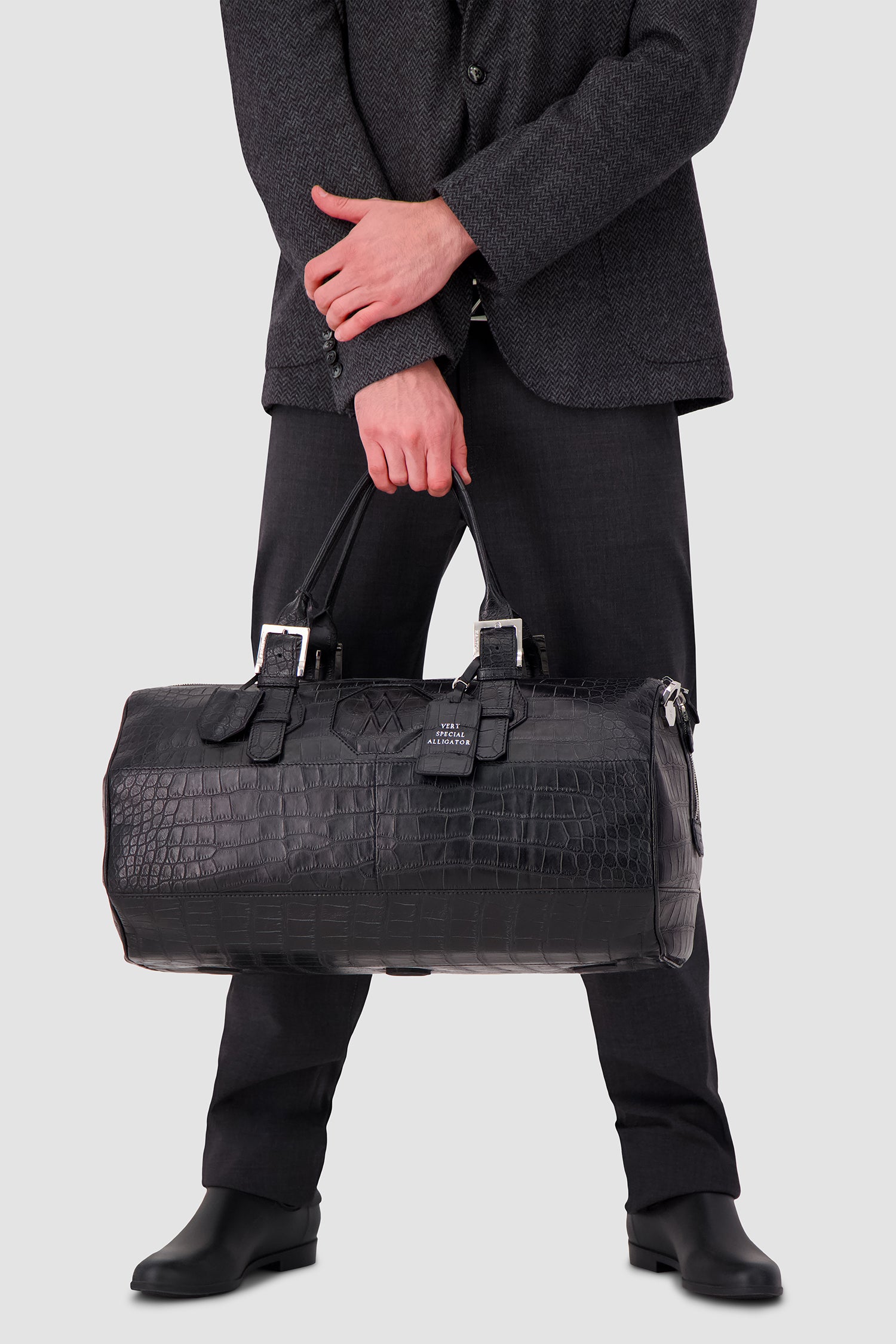 Artioli Alligator Duffel Bag