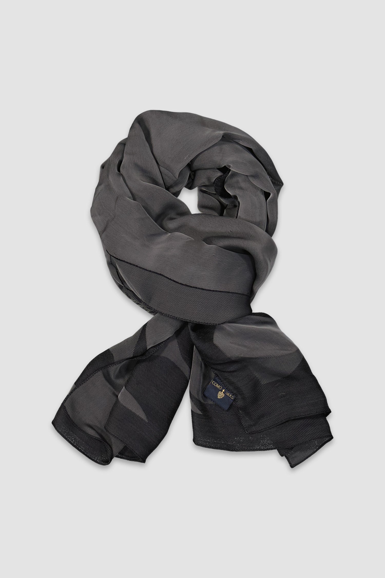 Como Silks Black/Grey Waves Nero E Nero