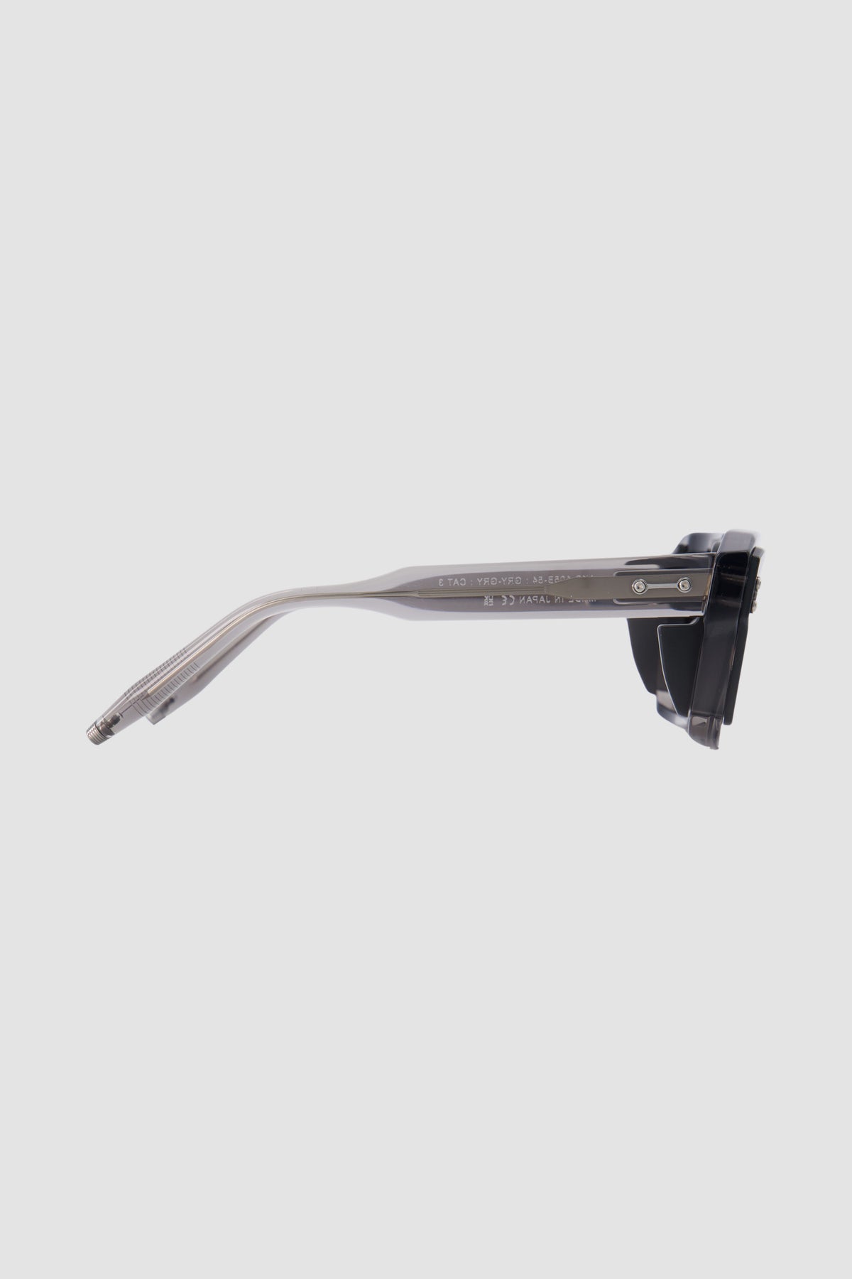 Akoni Grey Square Hercules Sunglasses