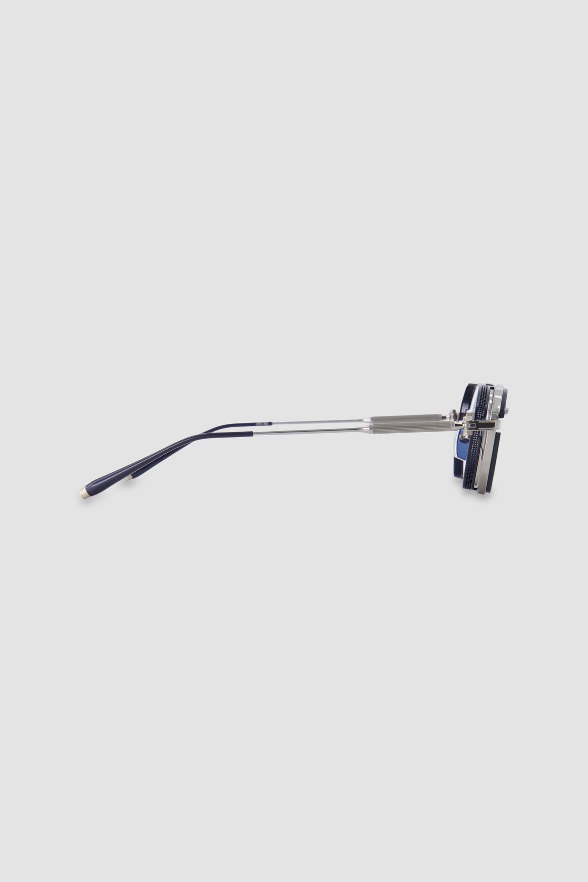 Akoni Eris-Two Gunmetal/NavyGeometric Sunglasses