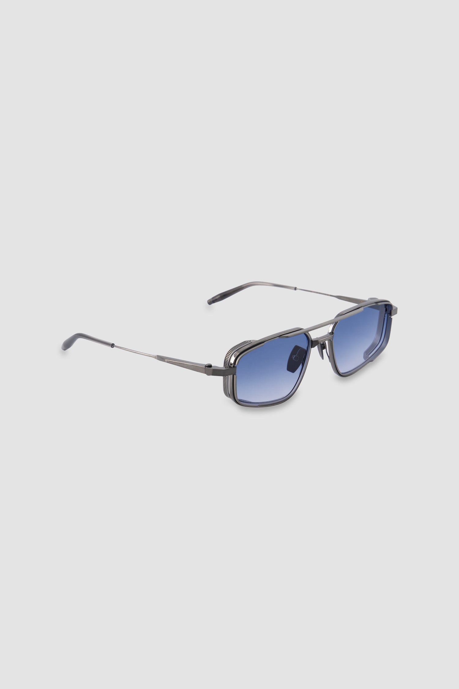 Akoni Brushed Black Rhodium Atlantis Sunglasses