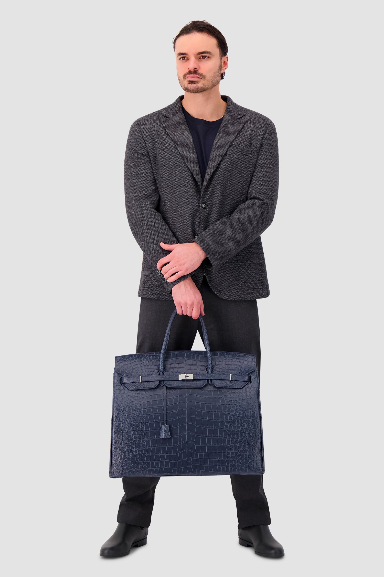Hettabretz Porosus Travel Bag - Navy