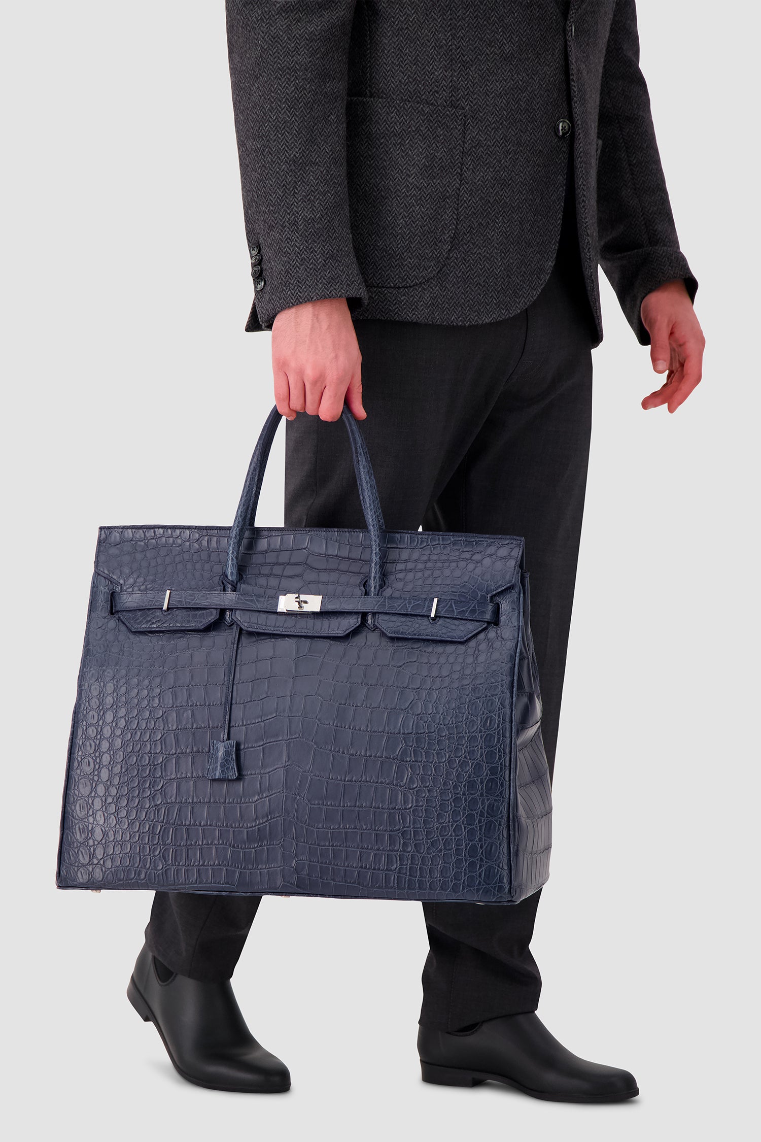Hettabretz Porosus Travel Bag - Navy