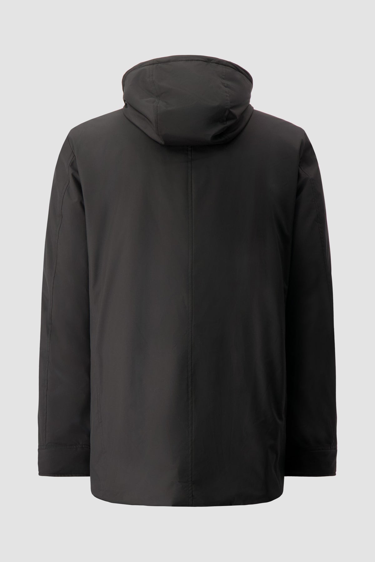 Moorer Black Petrini Hooded Jacket