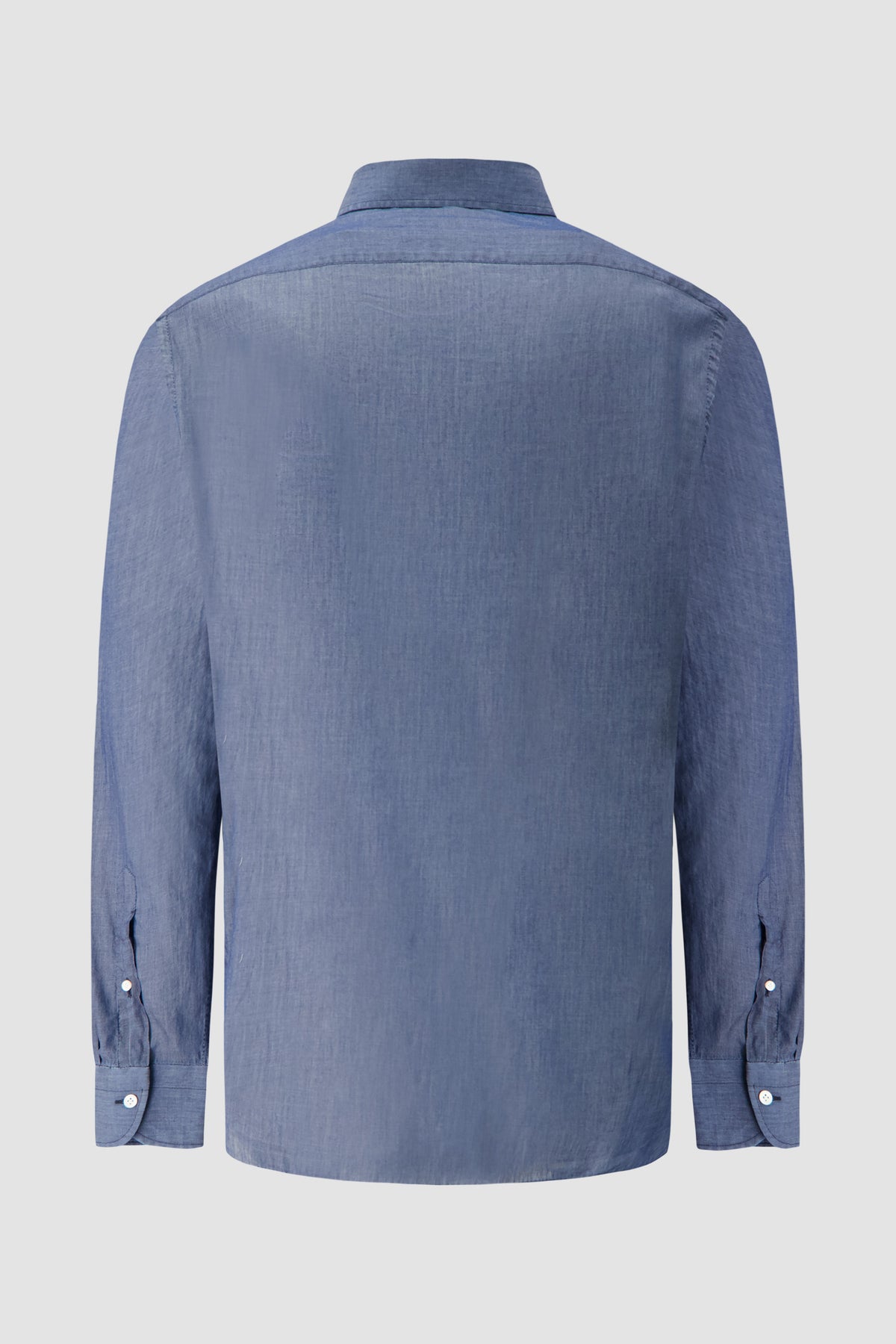 100 Hands Blue Cotton Dress Shirt