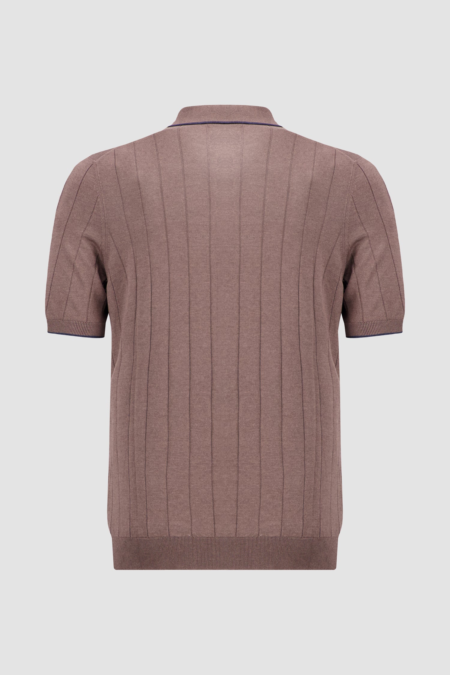 Barba Napoli Knit Zip Polo
