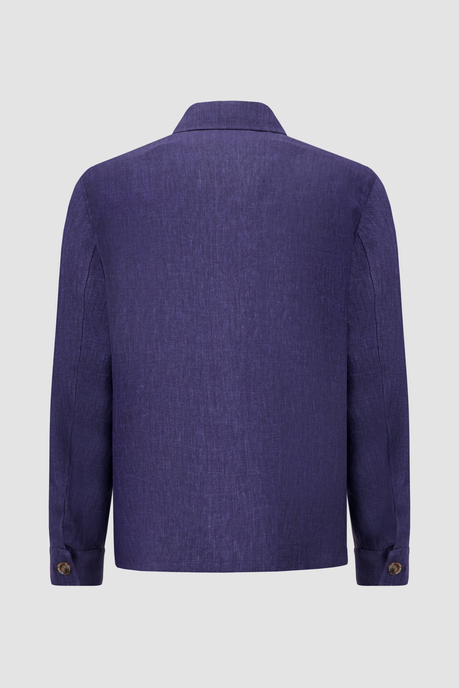 Barba Napoli Navy Linen Park Jacket