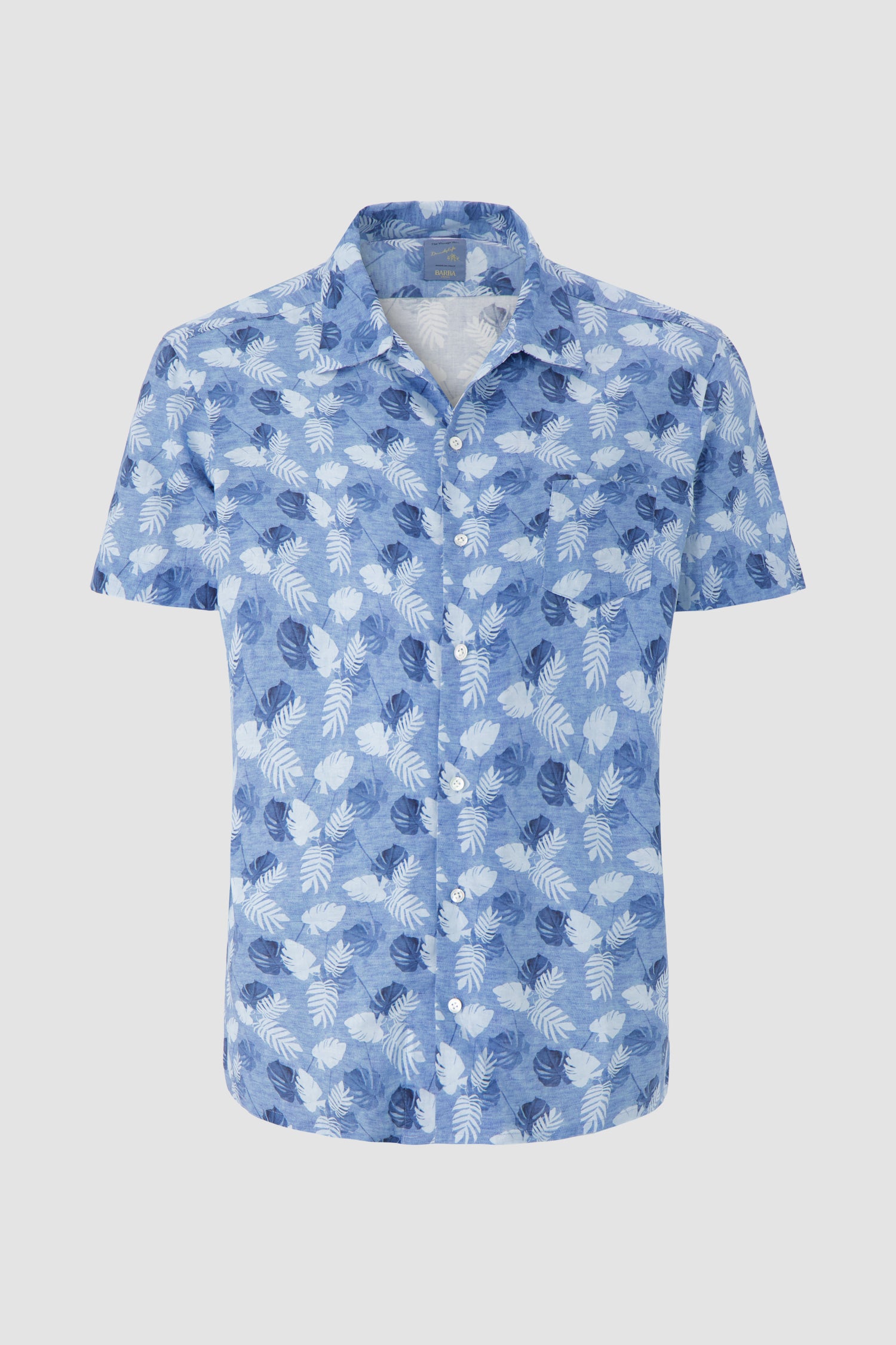 Barba Napoli Blue Shirt