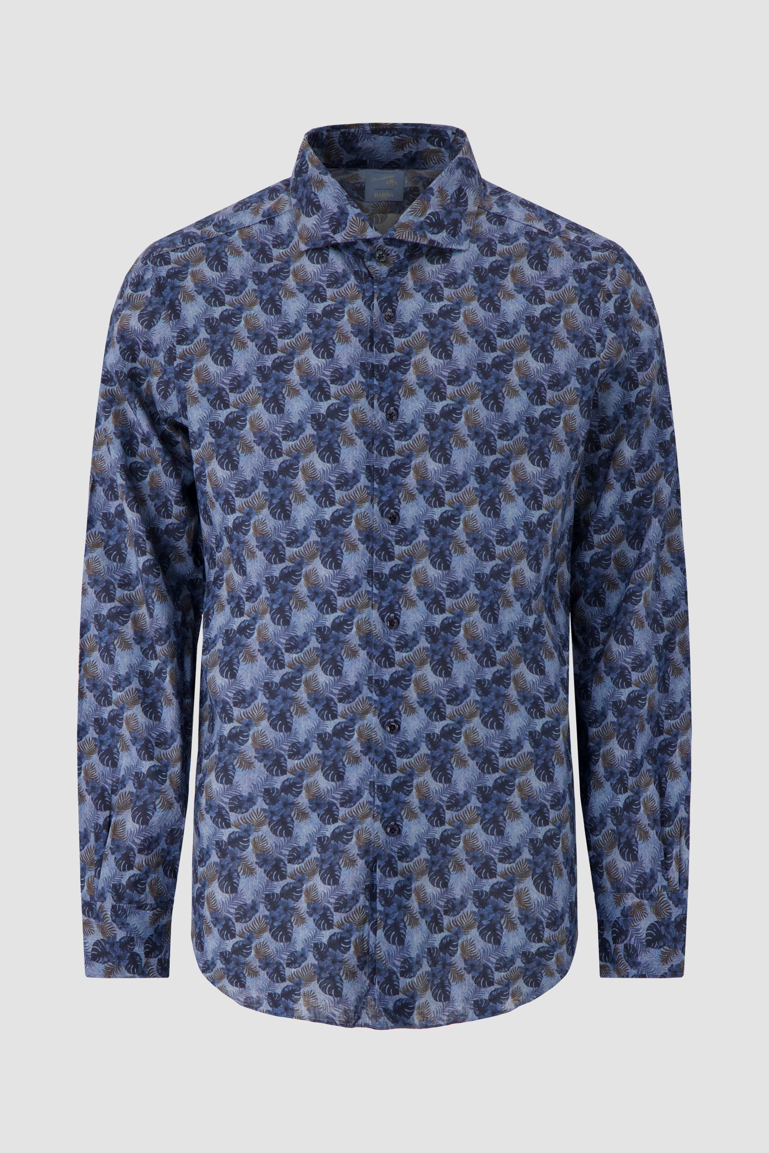 Barba Napoli Dark Blue Shirt