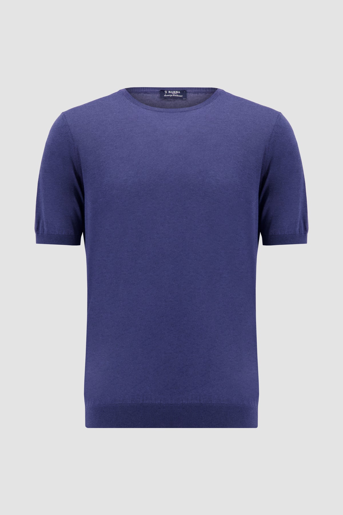 Barba Napoli Blue Knit Tshirt