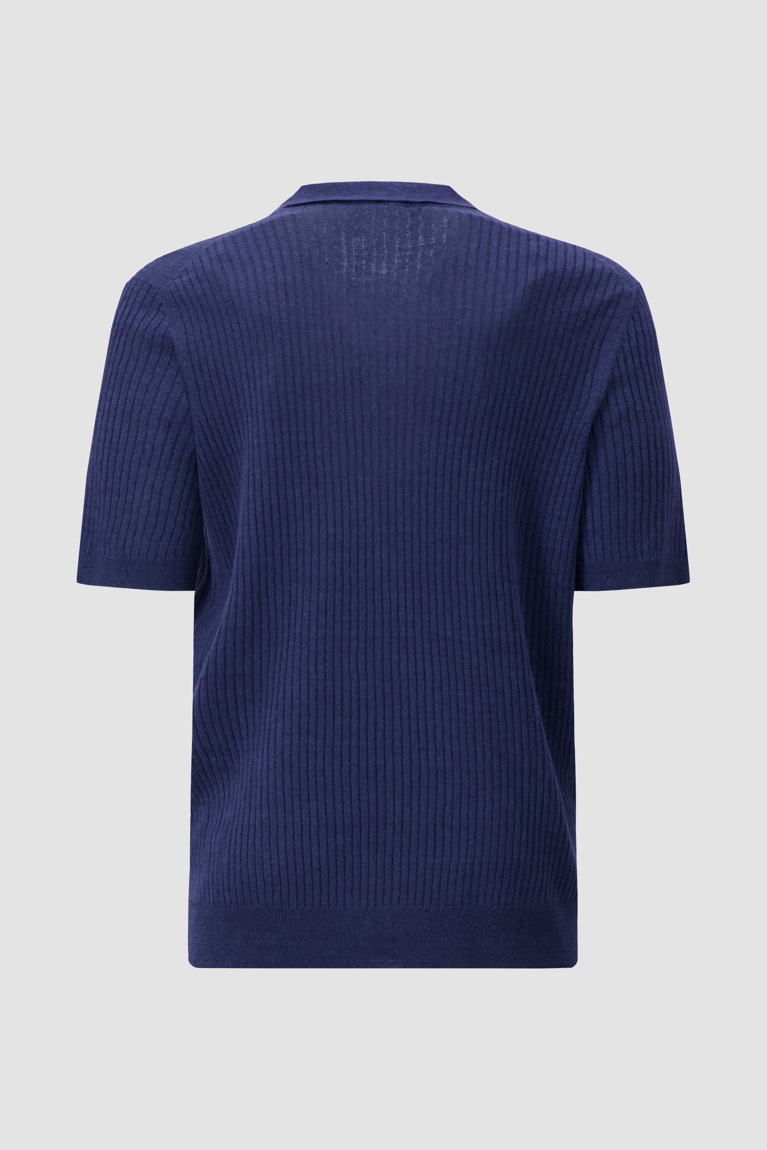 Barba Napoli Ribbed Knit Polo